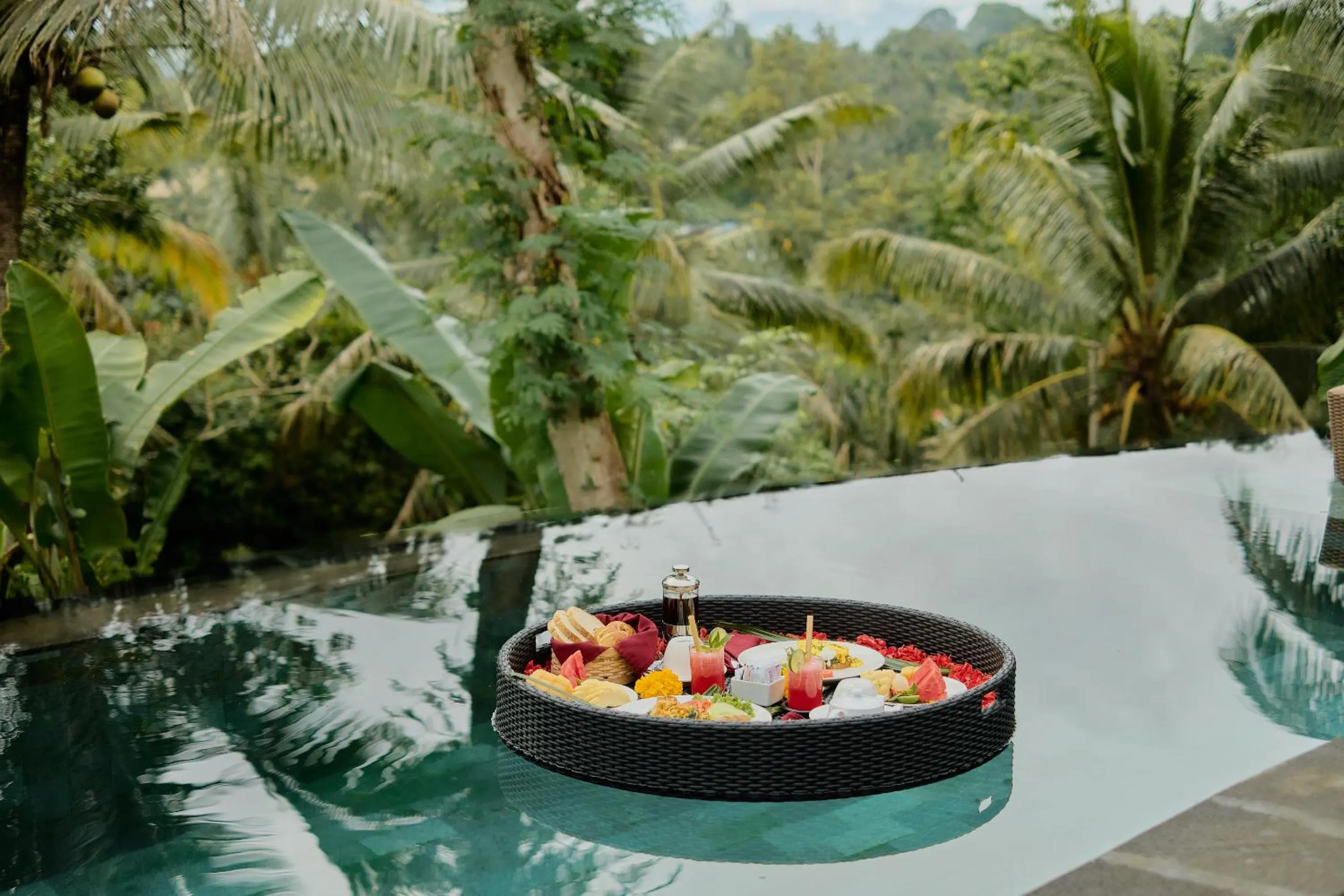 Breakfast in Anandari Ubud Villa