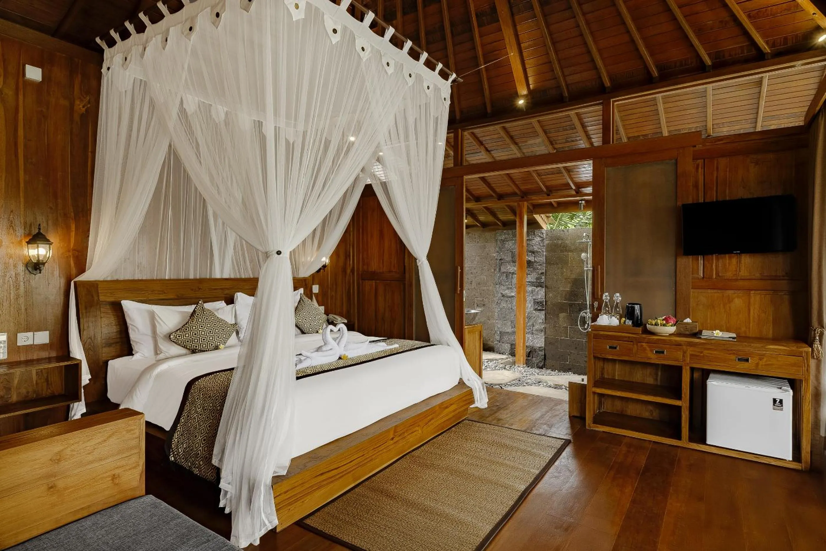 Bedroom, Bed in Anandari Ubud Villa