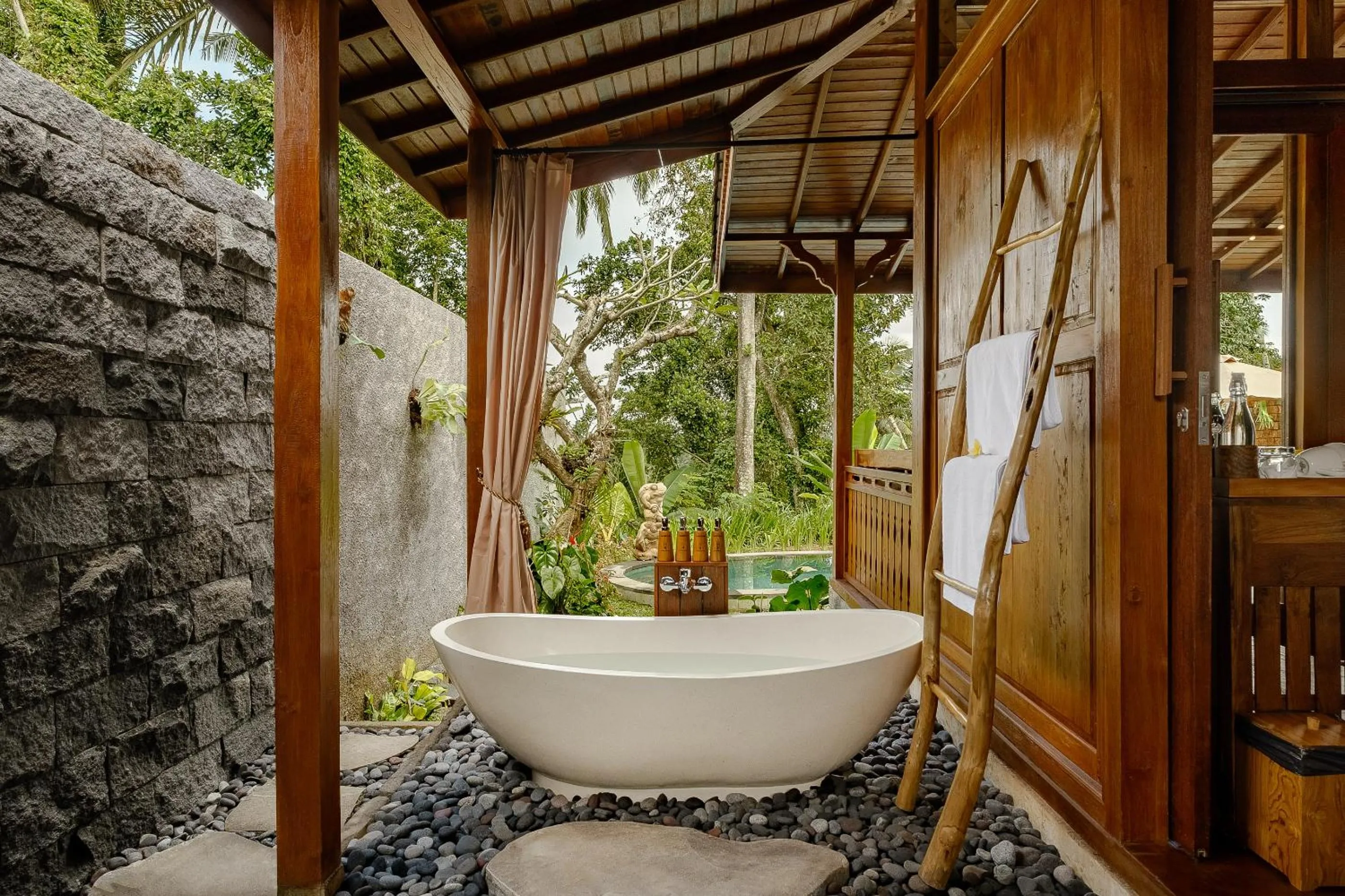 Bath in Anandari Ubud Villa