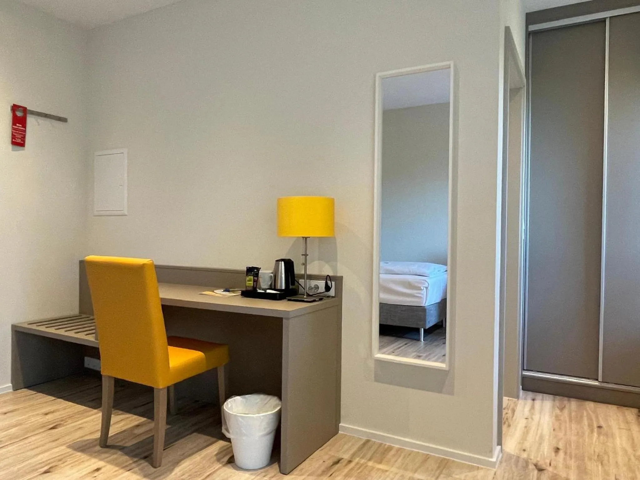 Bedroom, Bed in Bernsteinsee Hotel&Ferien