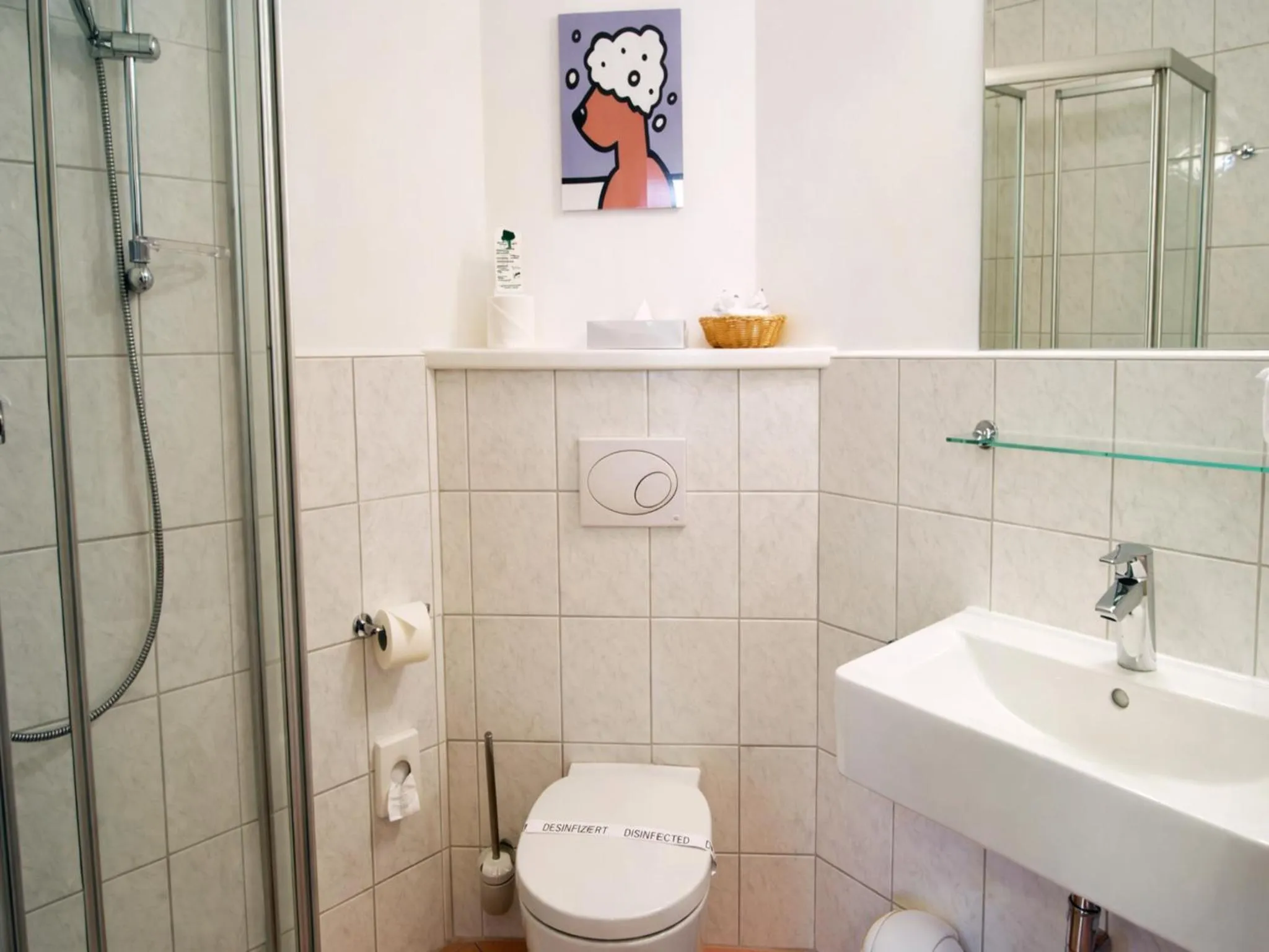 Bathroom in Bernsteinsee Hotel and Ferien by Palette Resorts