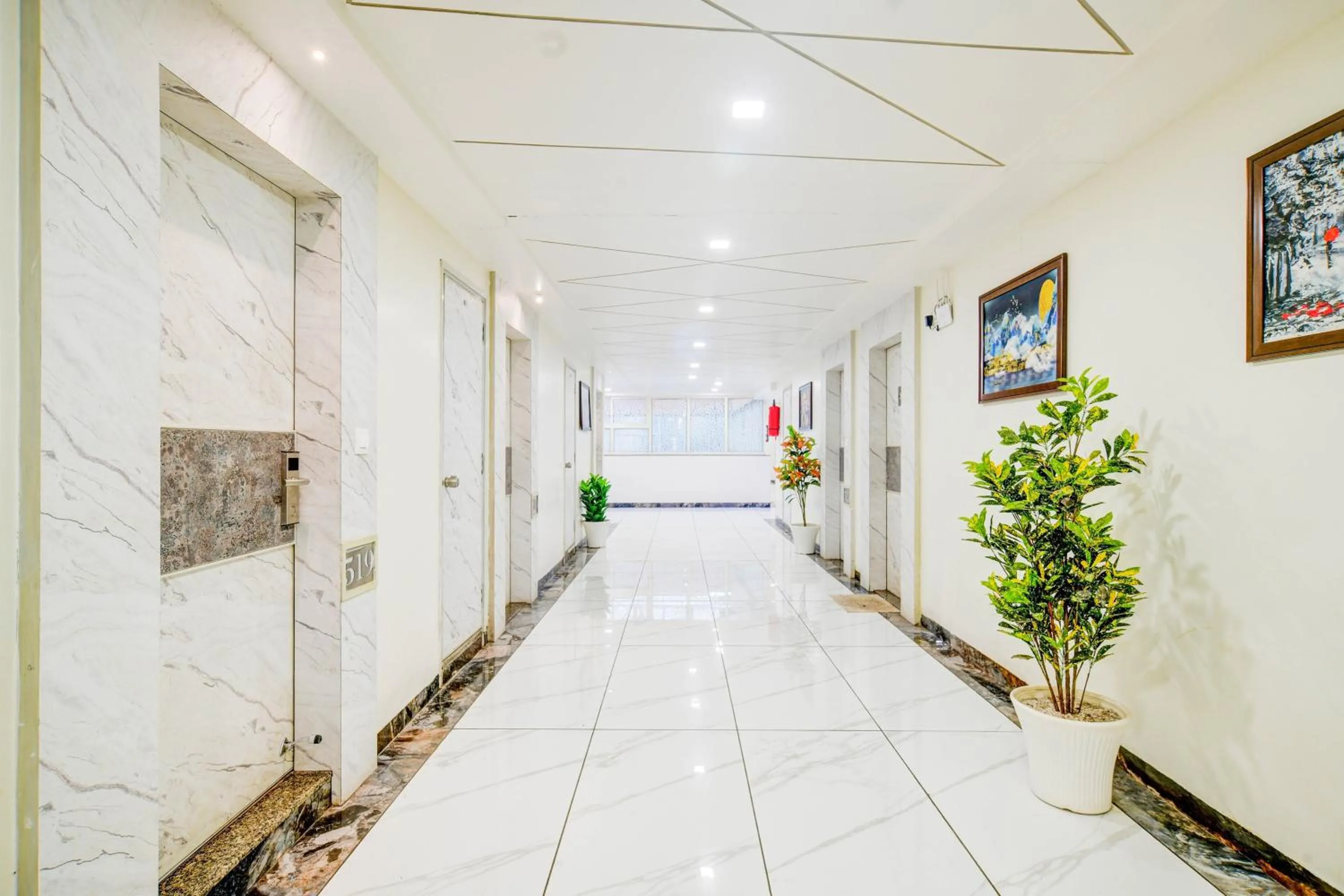 Lobby or reception in Townhouse Oak PTC Indore Junction