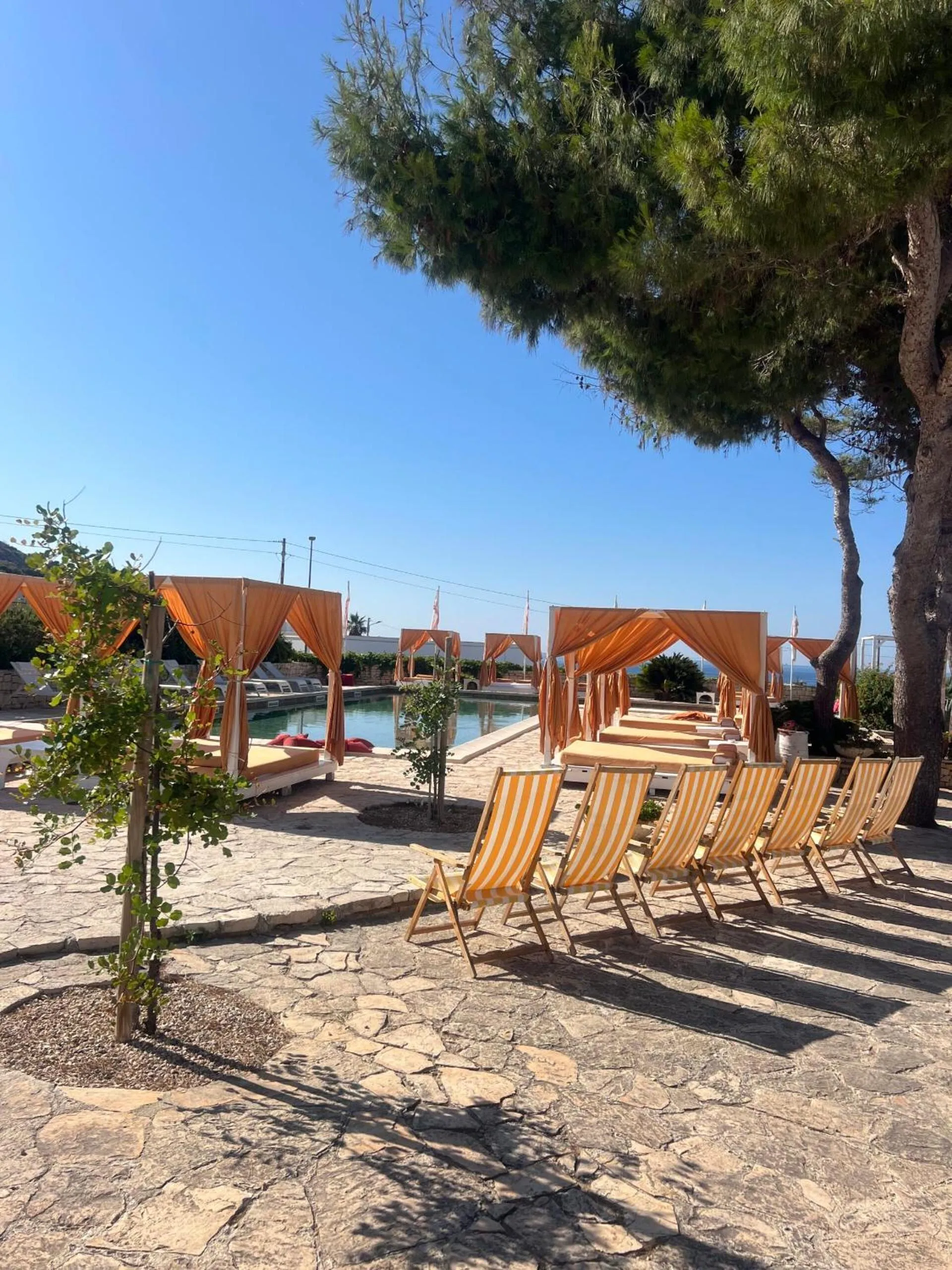 Swimming pool in Approdo Boutique Hotel Leuca