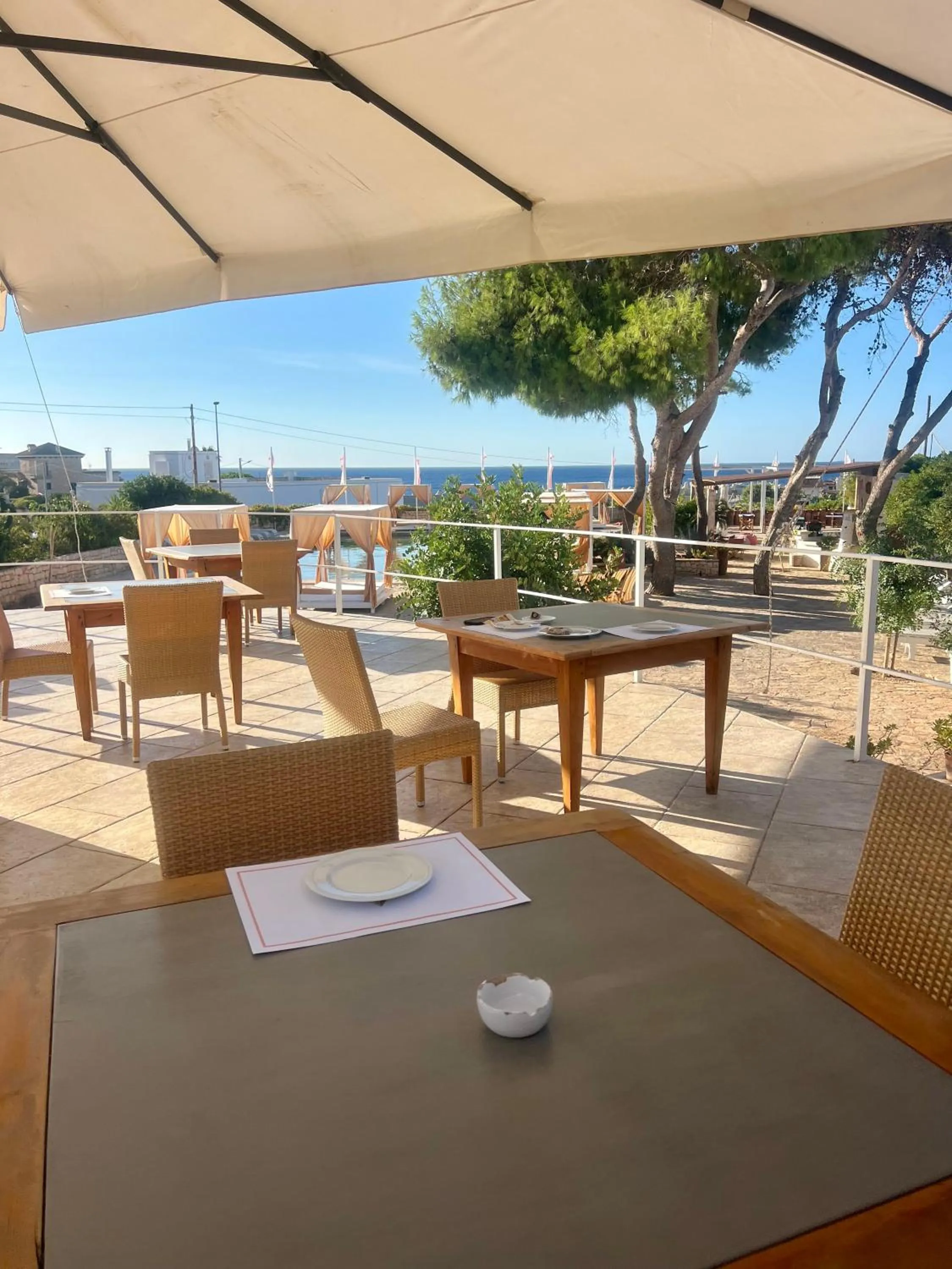 Restaurant/places to eat in Approdo Boutique Hotel Leuca
