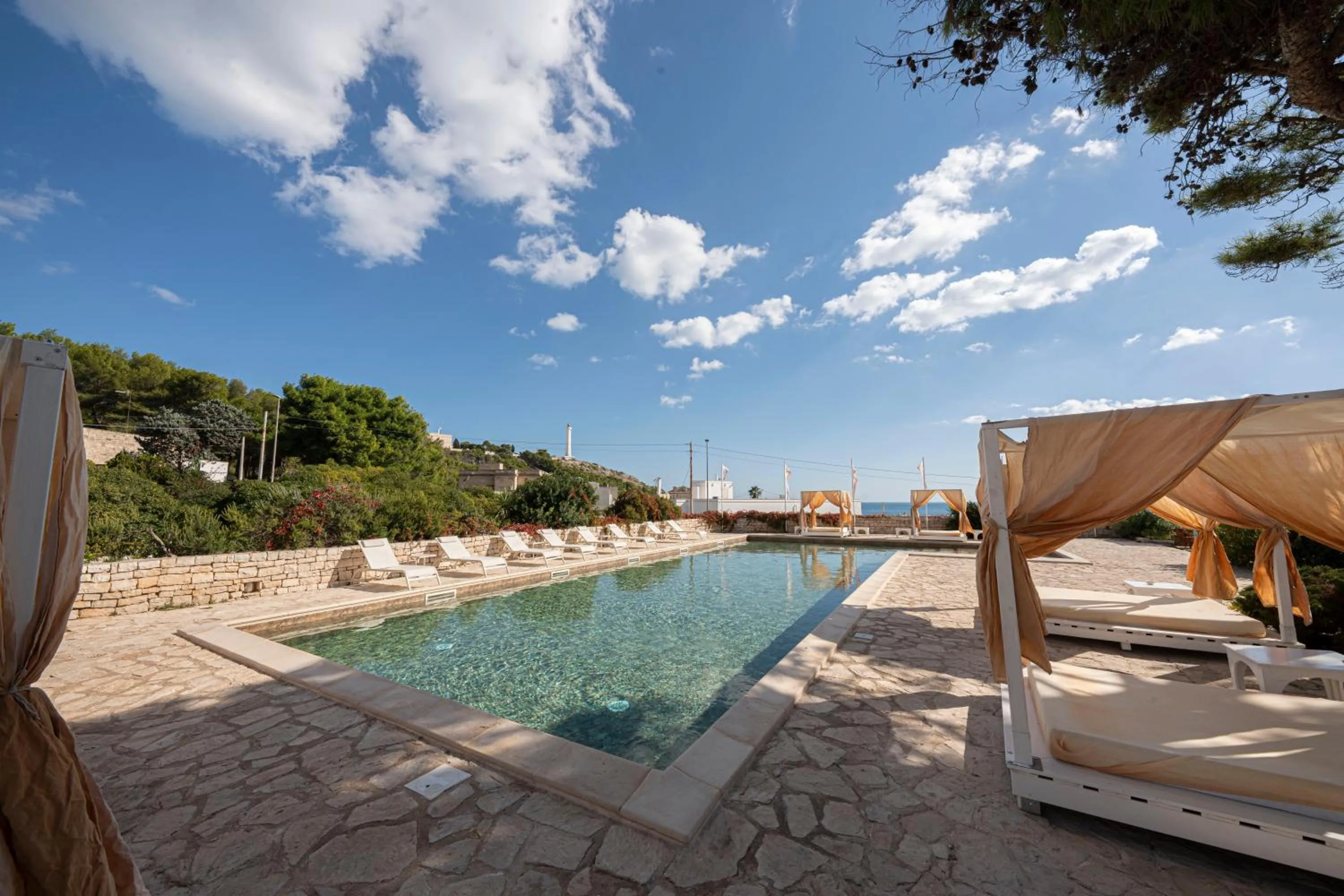 Pool view in Approdo Boutique Hotel Leuca