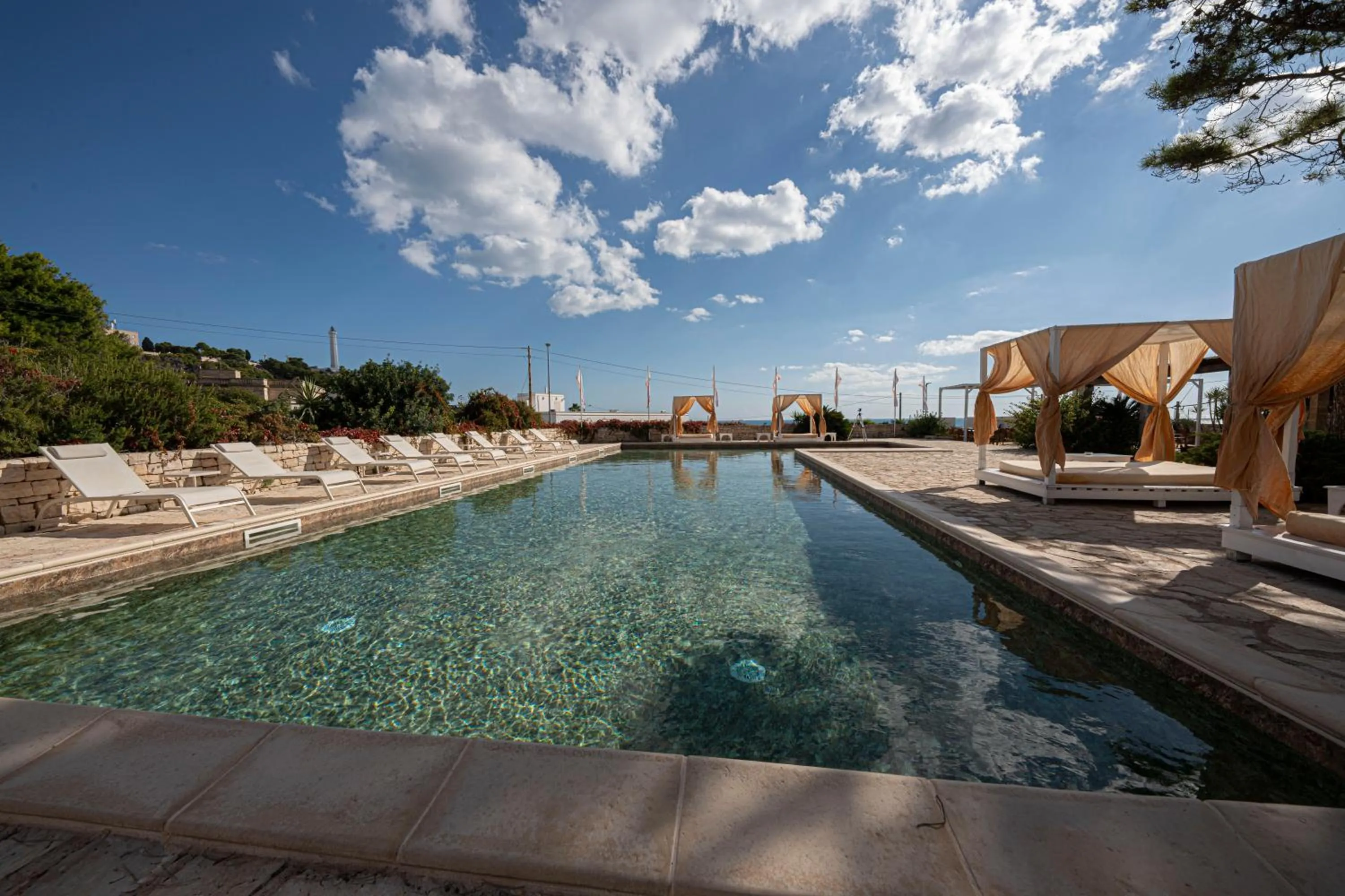 Pool view in Approdo Boutique Hotel Leuca