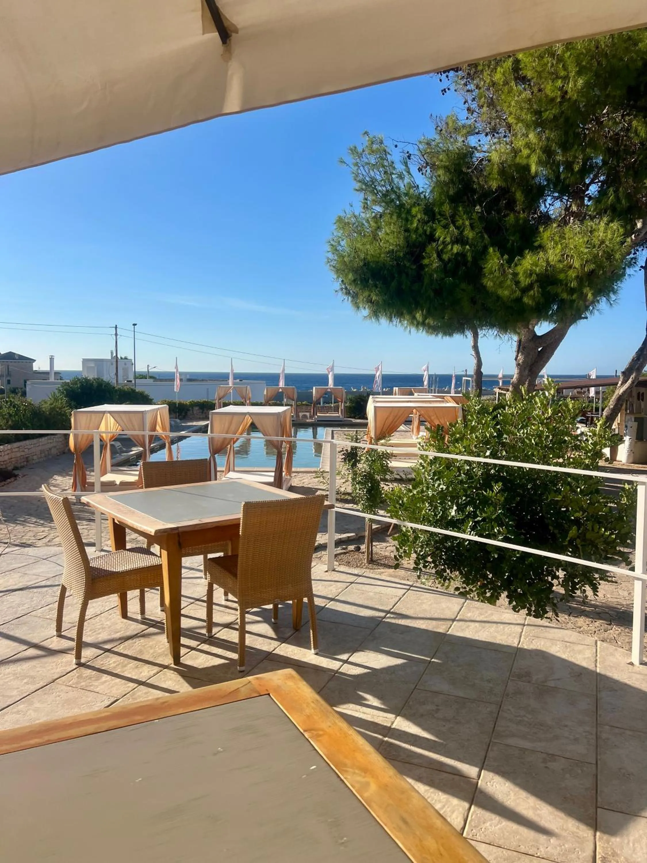 Restaurant/places to eat in Approdo Boutique Hotel Leuca