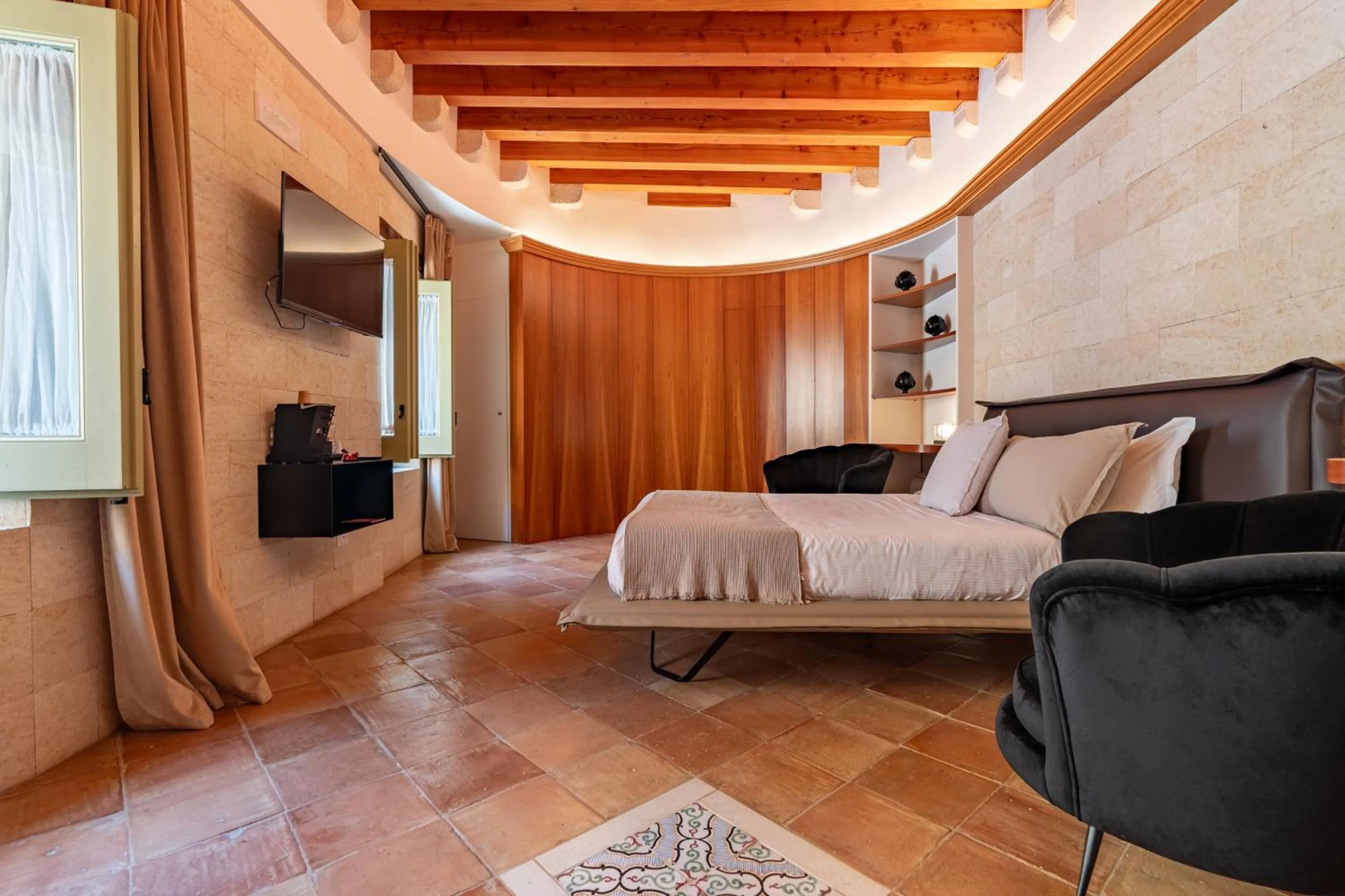 Photo of the whole room, Bed in B&B Palazzo Vittoria