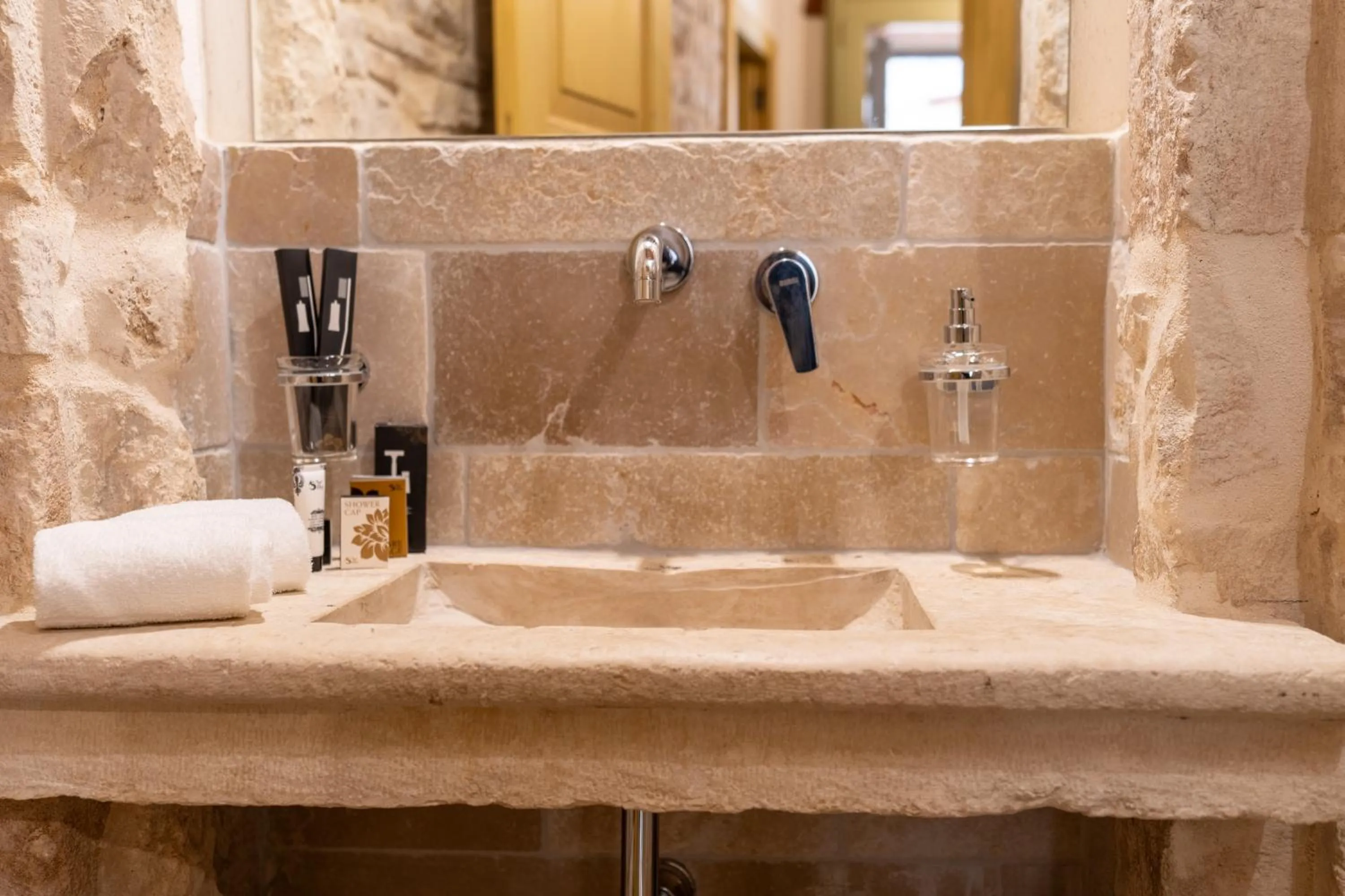 Bathroom in B&B Palazzo Vittoria