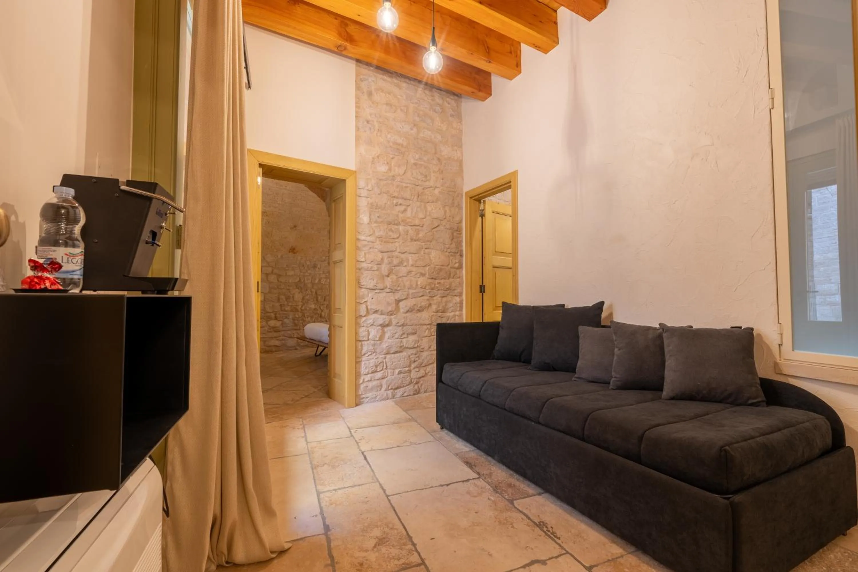 Living room in B&B Palazzo Vittoria