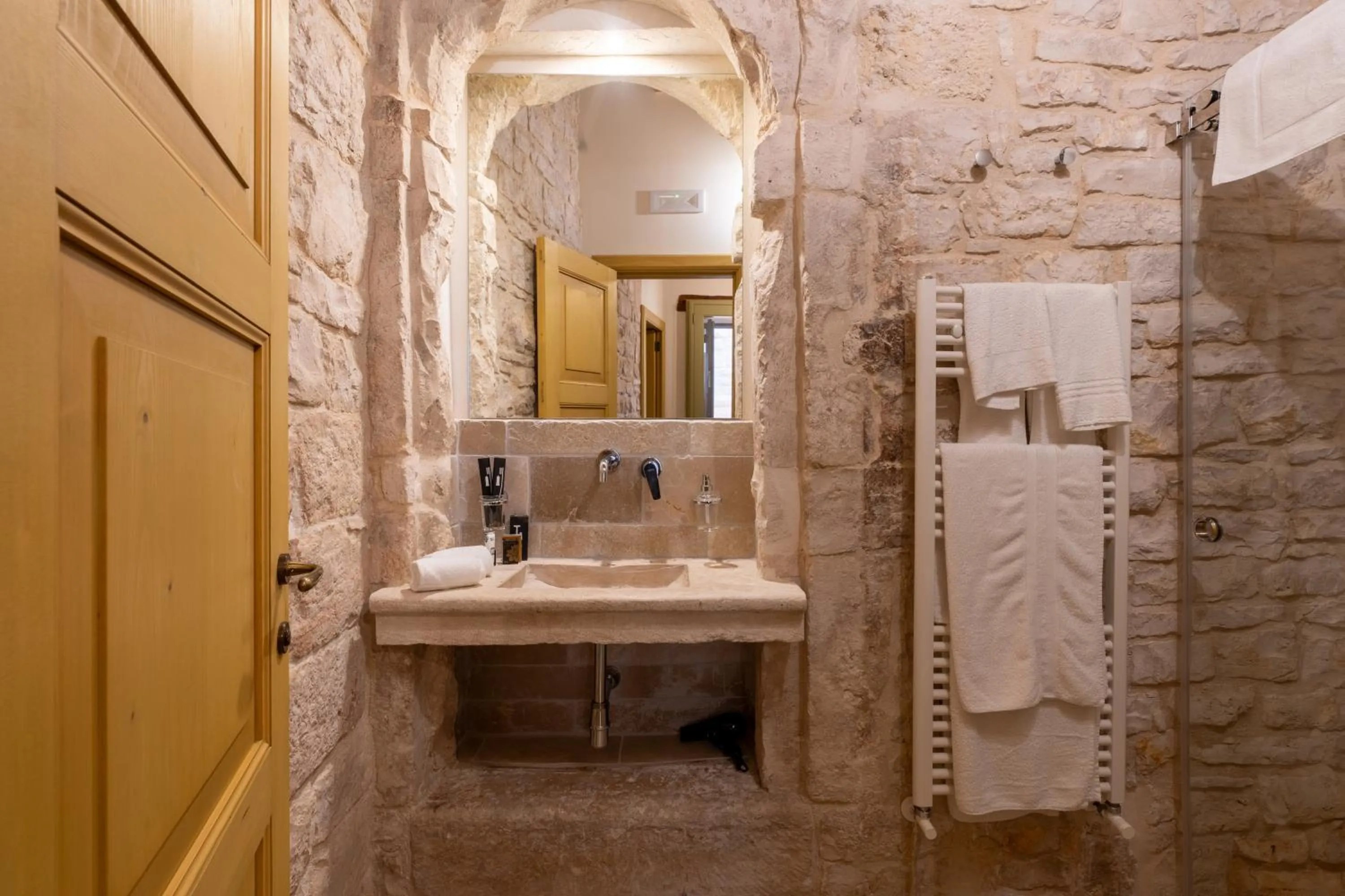 Bathroom in B&B Palazzo Vittoria