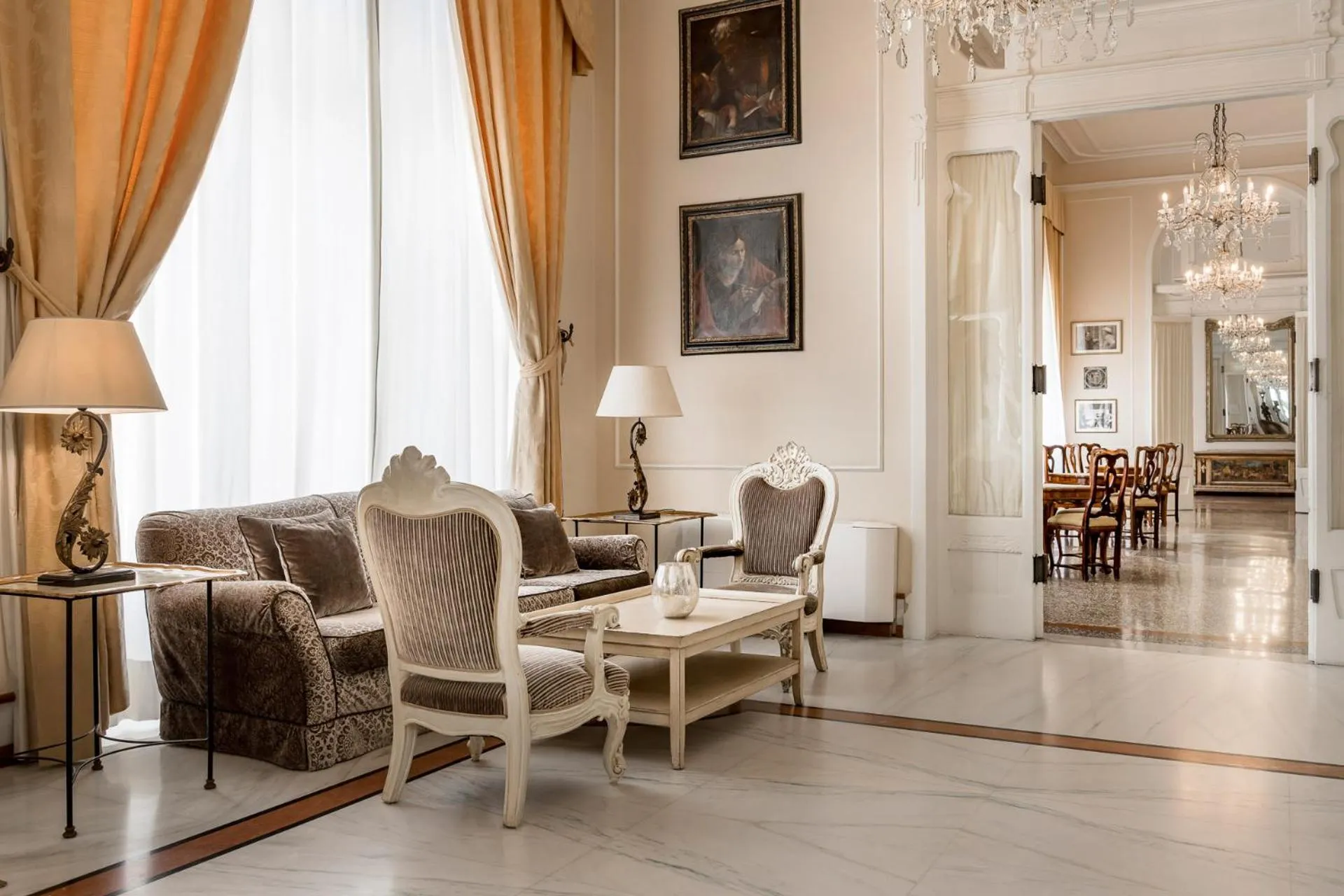 Lobby or reception in Grand Hotel Rimini