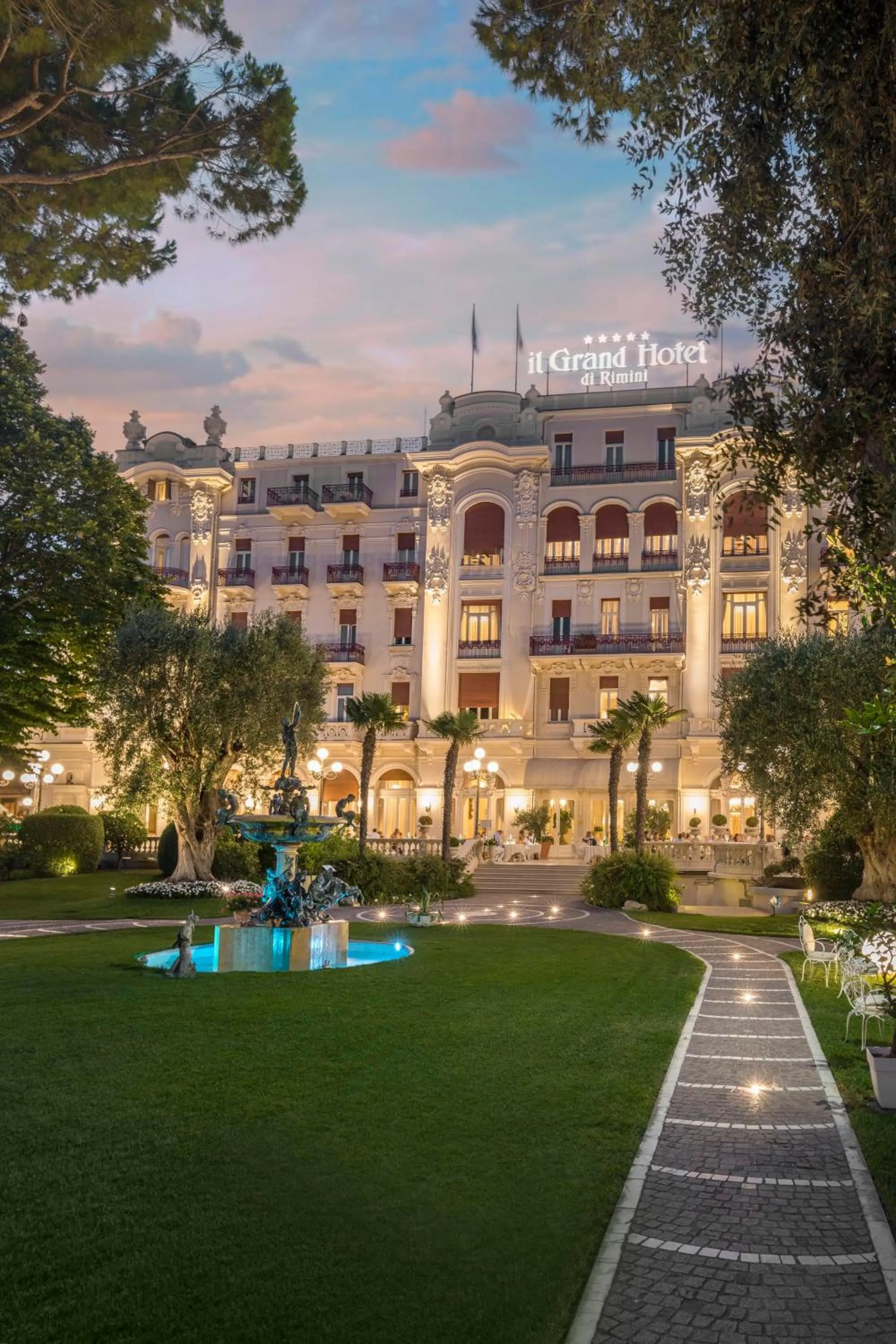 Property building in Grand Hotel Rimini