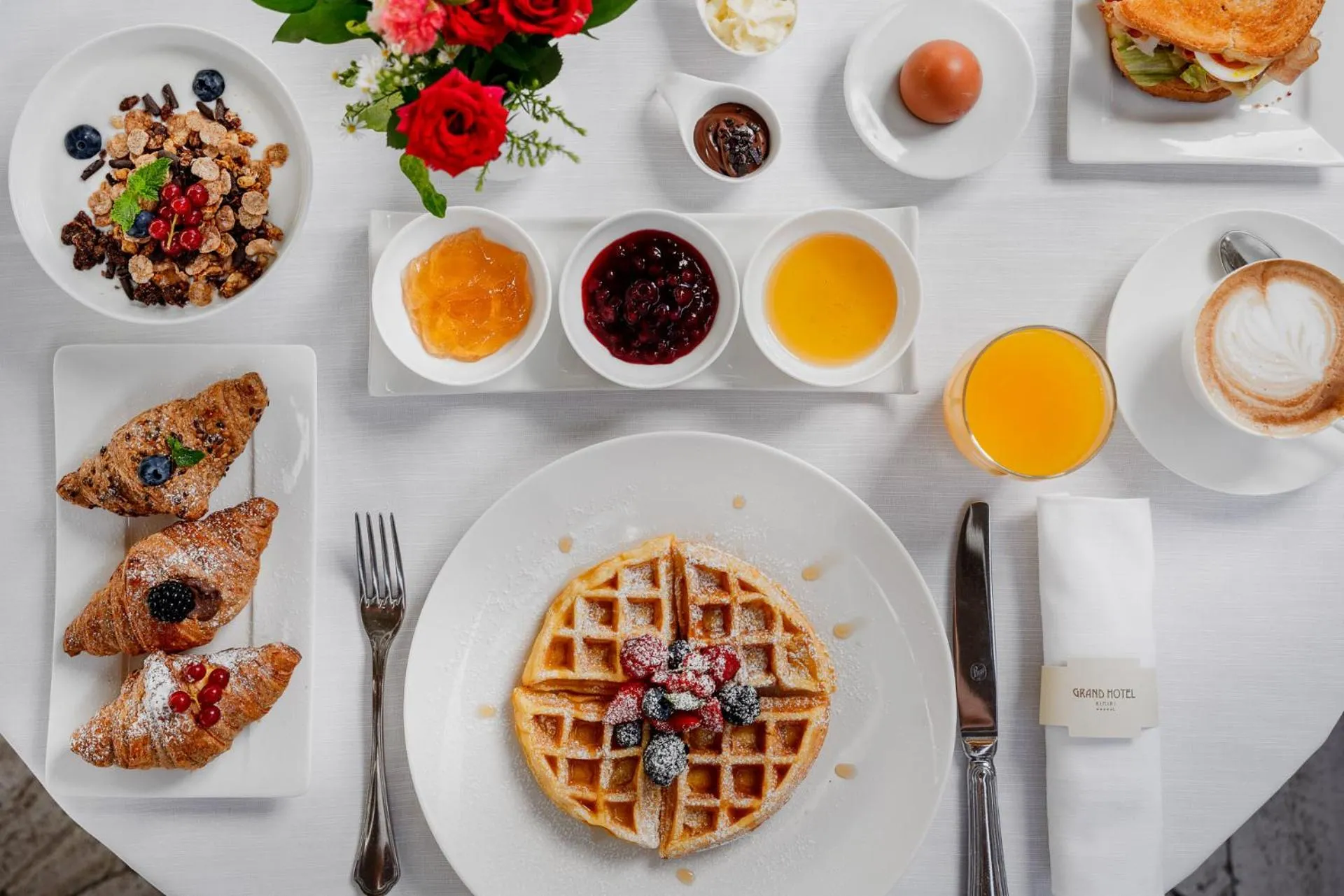 Breakfast in Grand Hotel Rimini
