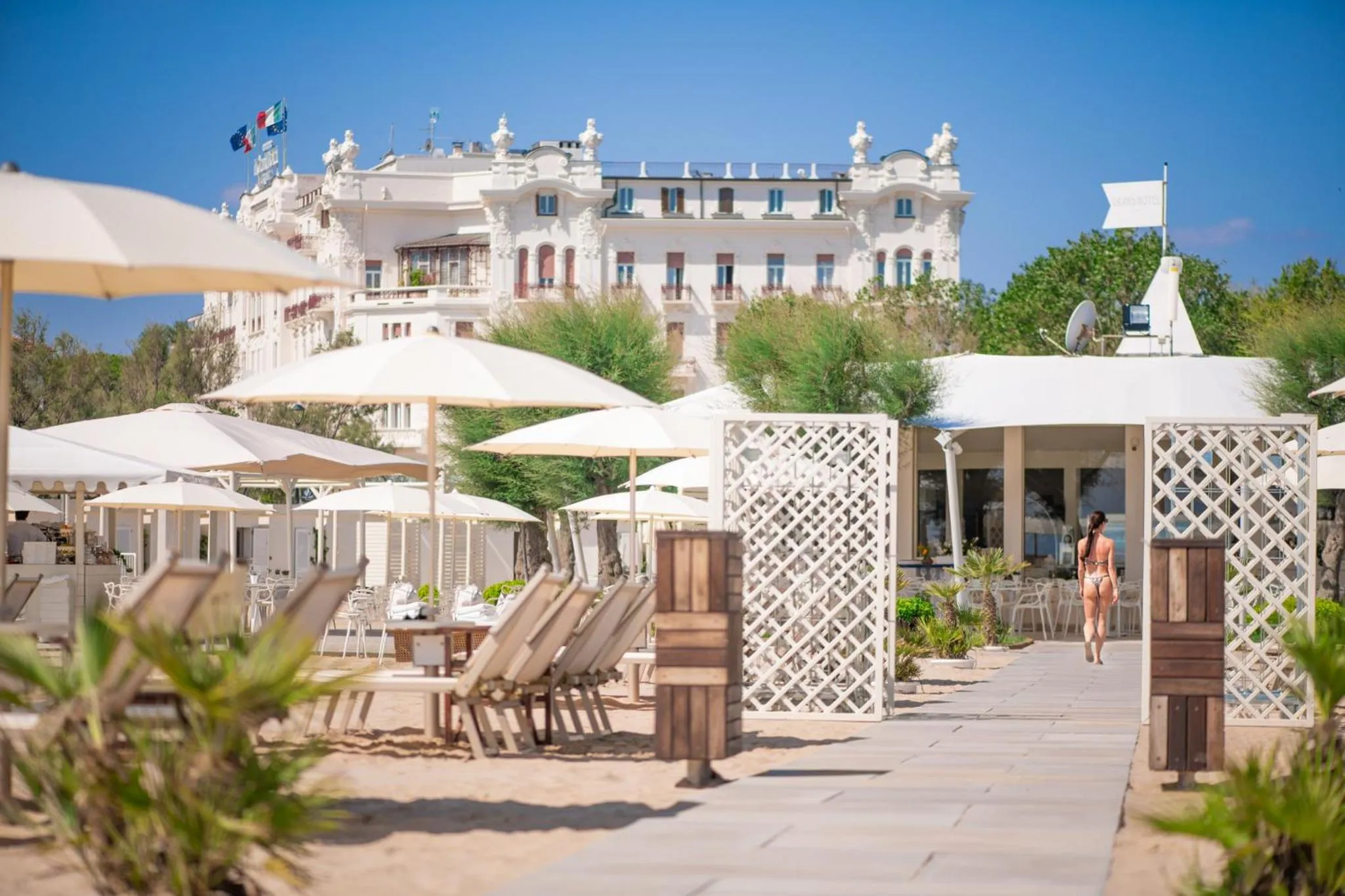 Property building in Grand Hotel Rimini