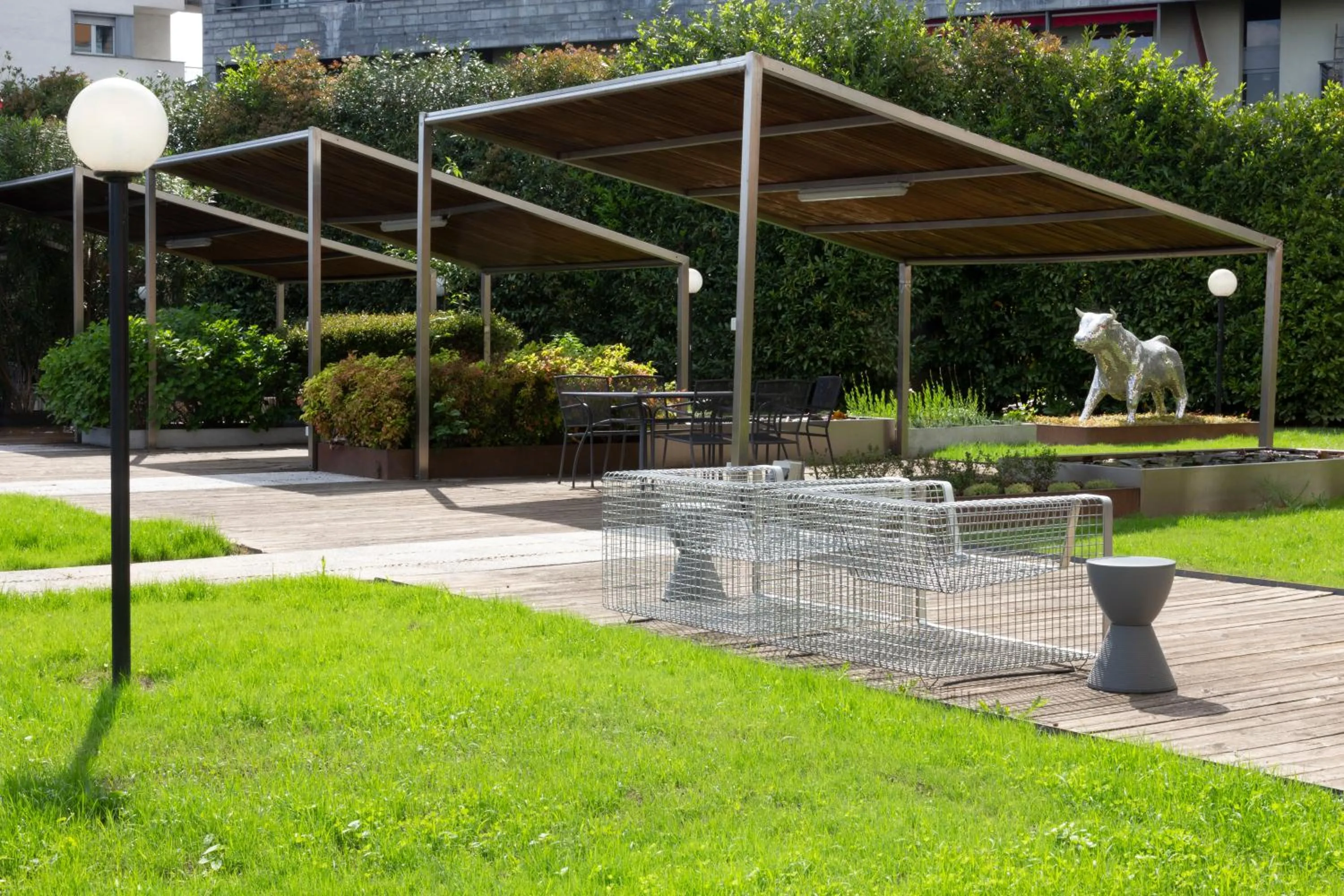 Garden in Art Hotel Olympic