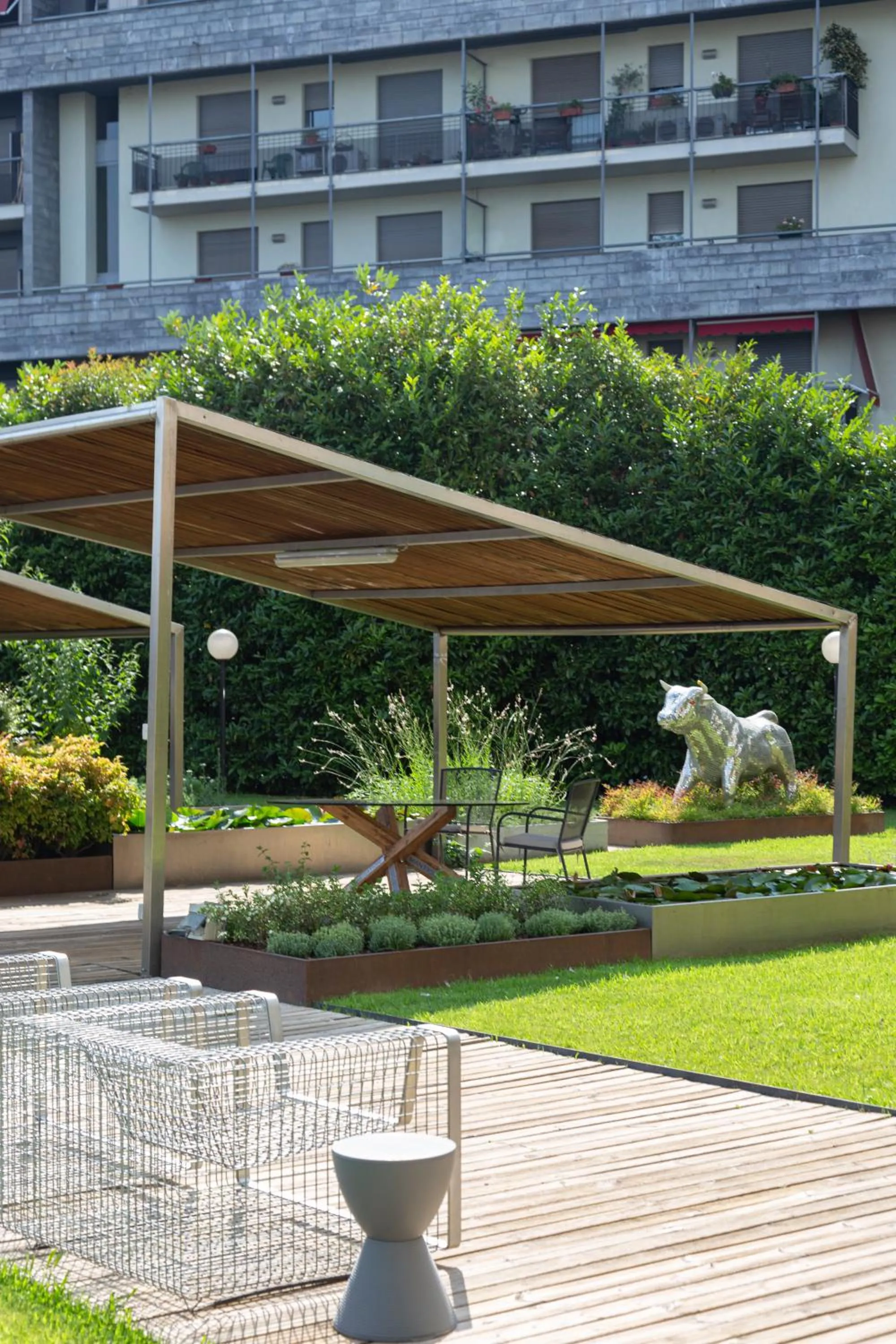 Garden in Art Hotel Olympic