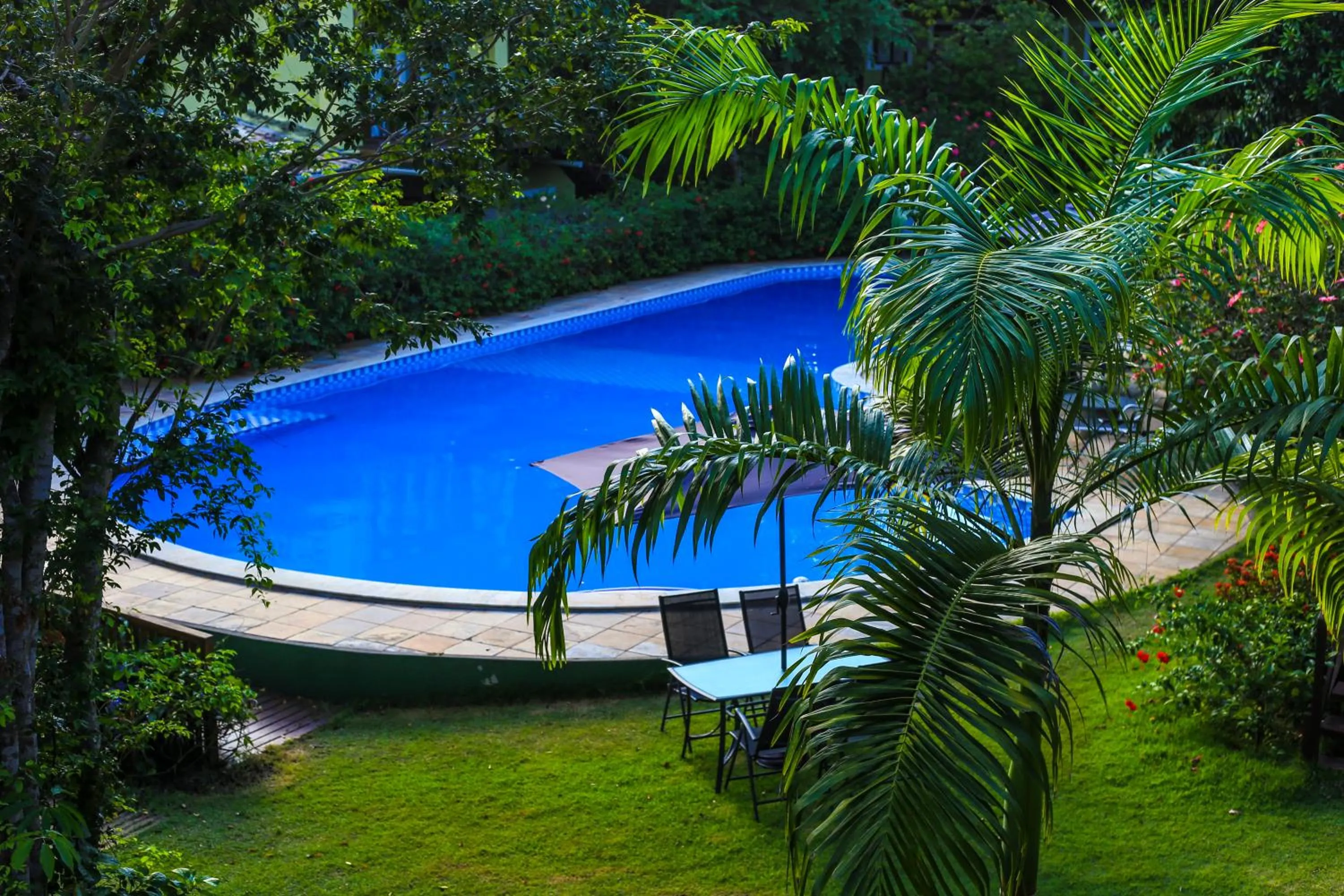 Pool view in Recanto da Mata Pipa