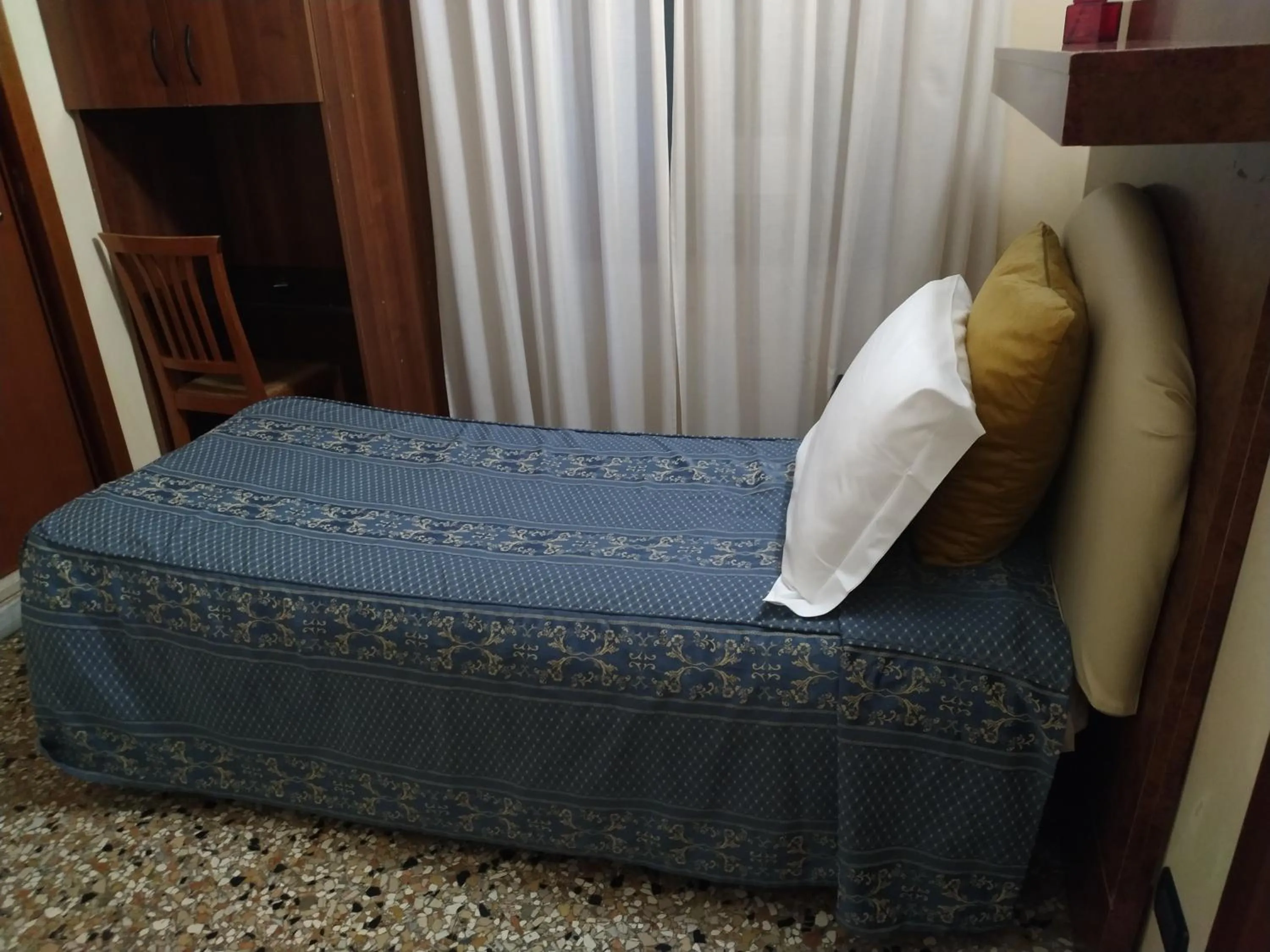 Bed in Atlantide Hotel
