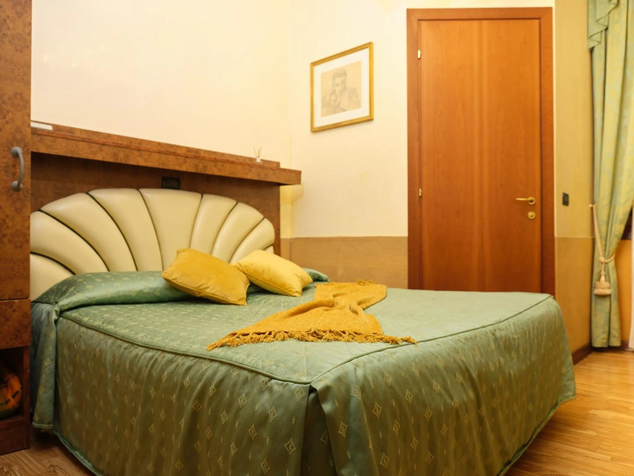 Bed in Atlantide Hotel