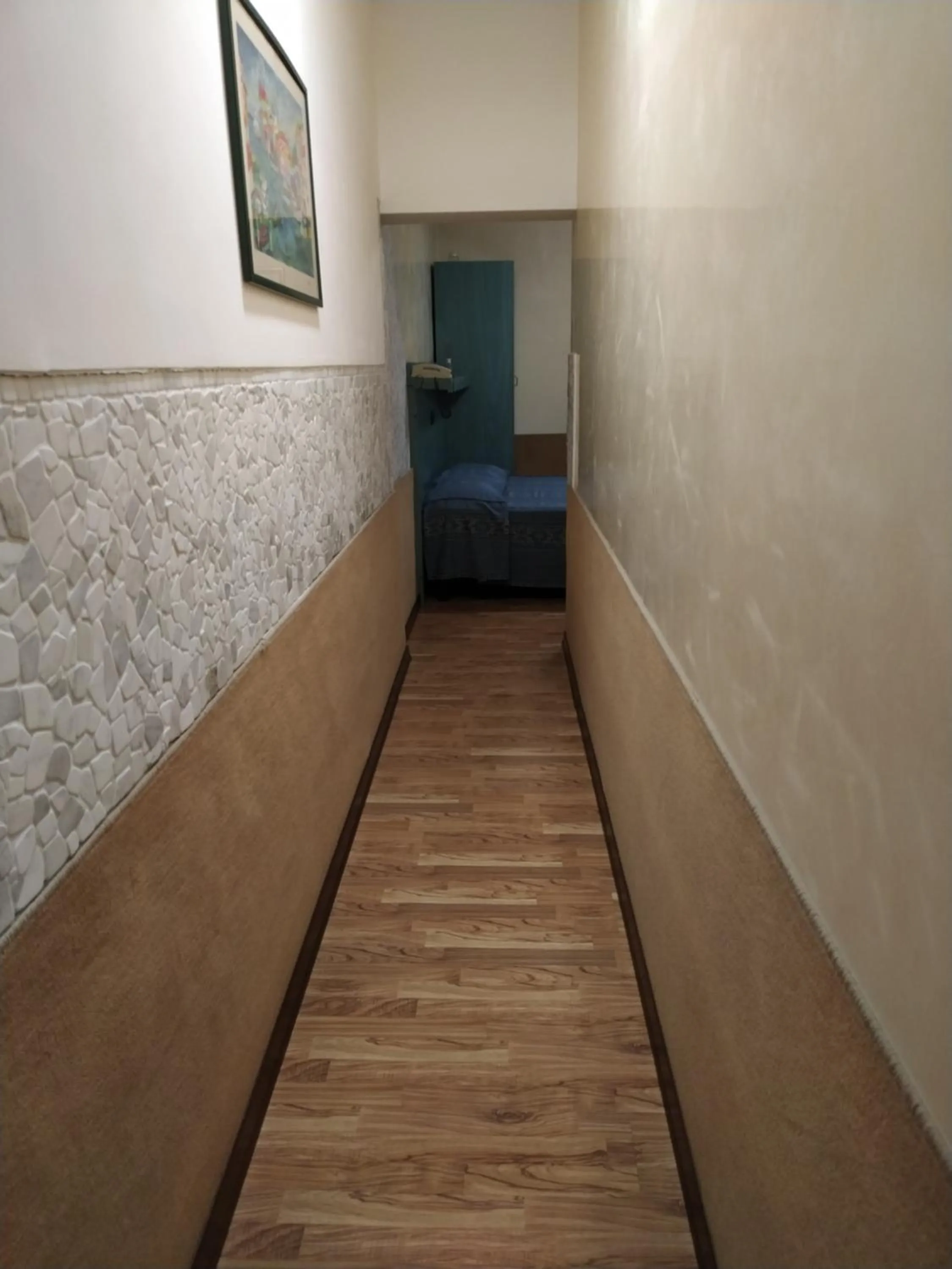 Bed in Atlantide Hotel