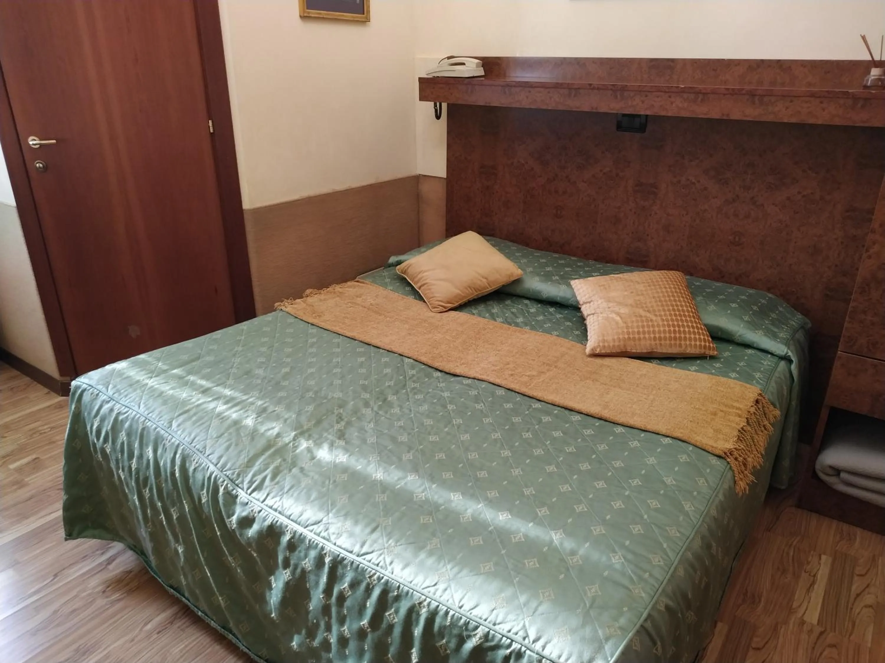 Bed in Atlantide Hotel