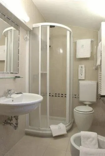 Bathroom in Atlantide Hotel