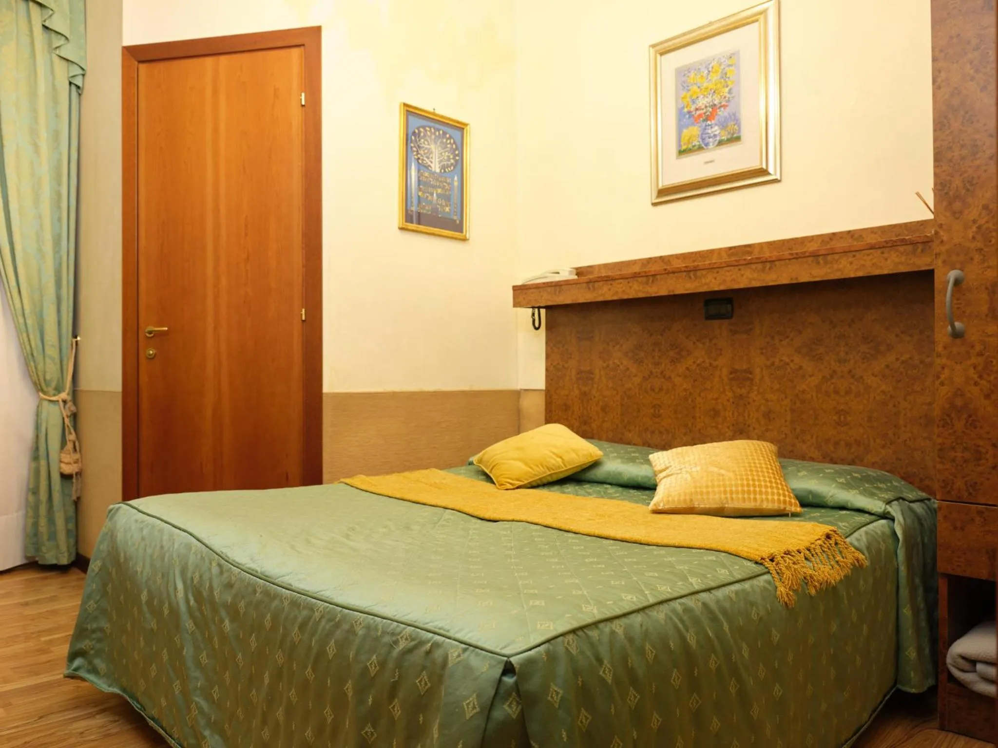 Bed in Atlantide Hotel