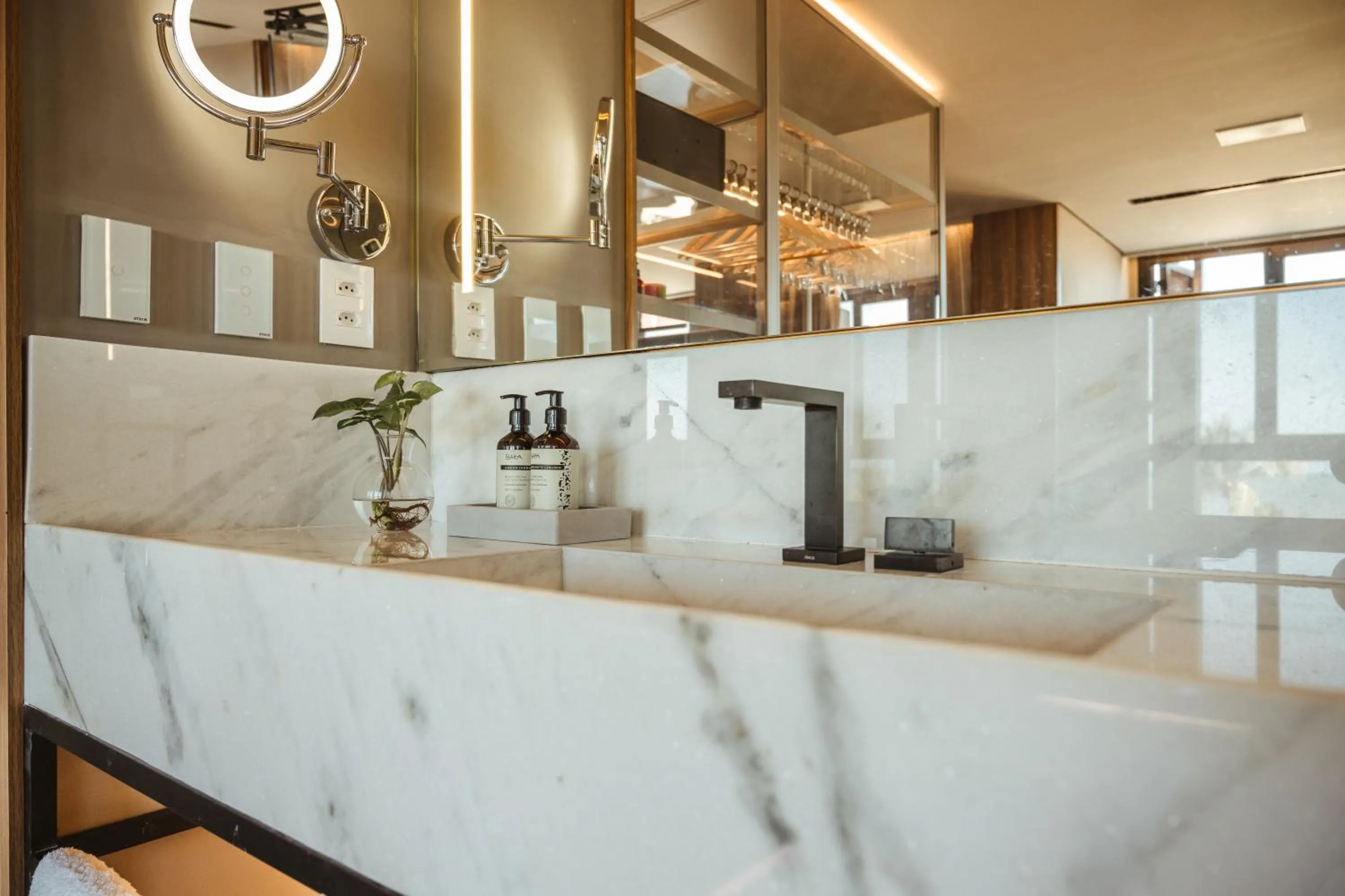 Bathroom in BA'RA Hotel