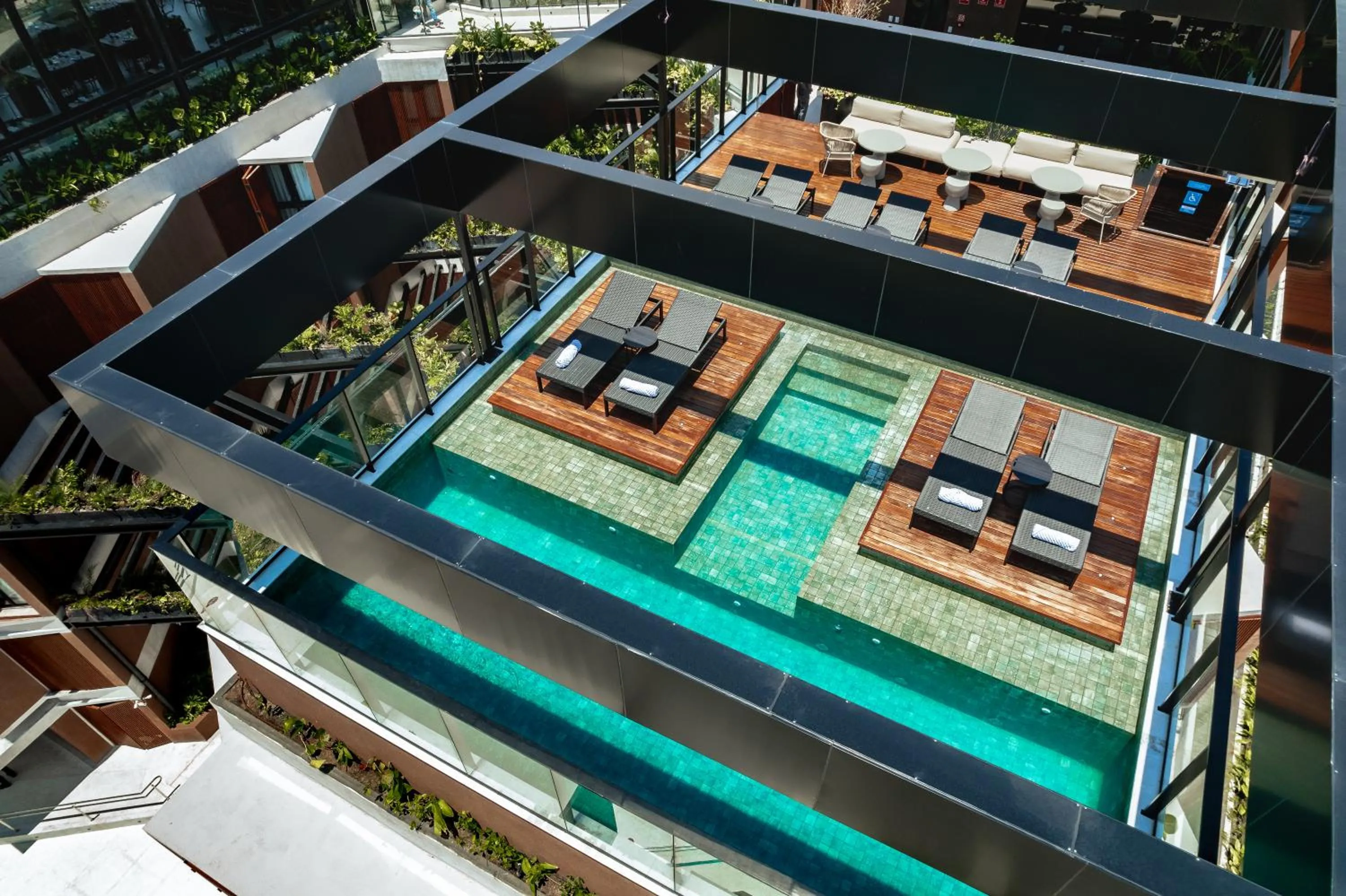 Swimming pool in BA'RA Hotel