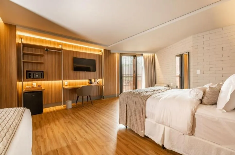 Photo of the whole room, Bed in BA'RA Hotel