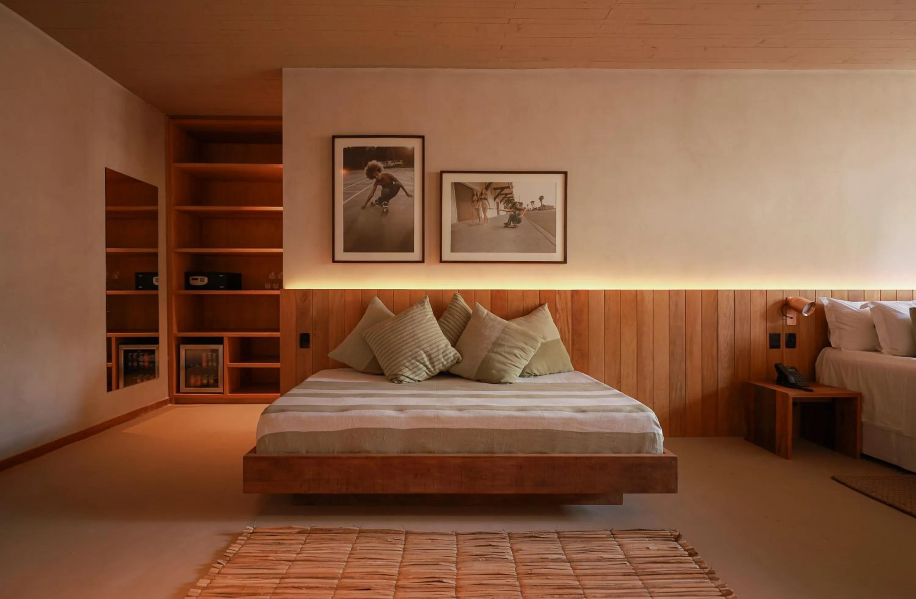 Bed in Barracuda Boutique