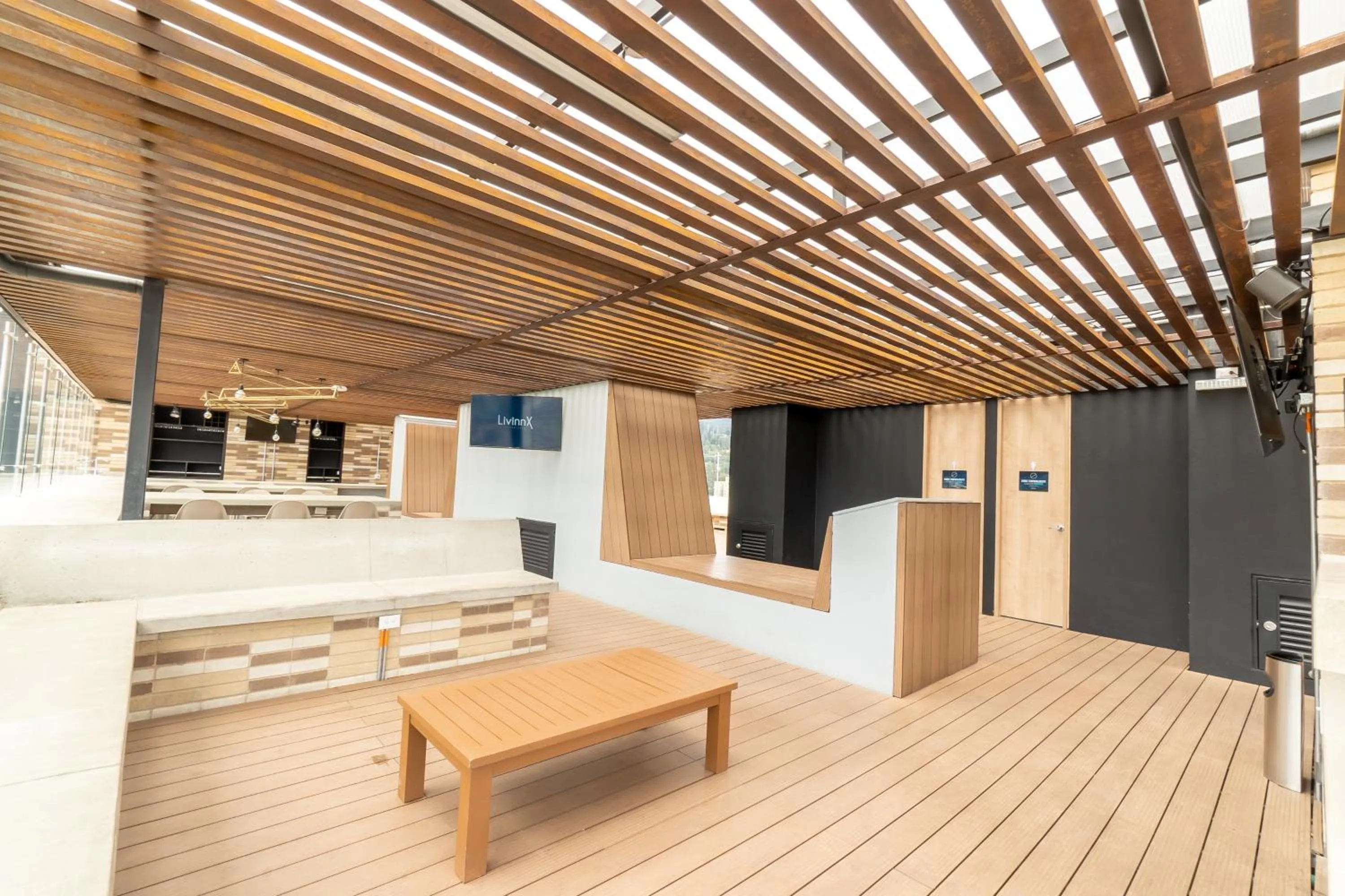 Balcony/Terrace in CentralX 21 Bogotá