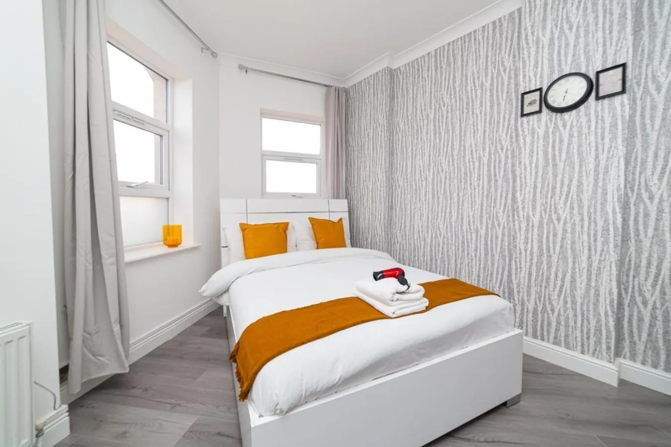 Bedroom, Bed in Diana Hotel Near Wembley Self Serviced Apartments