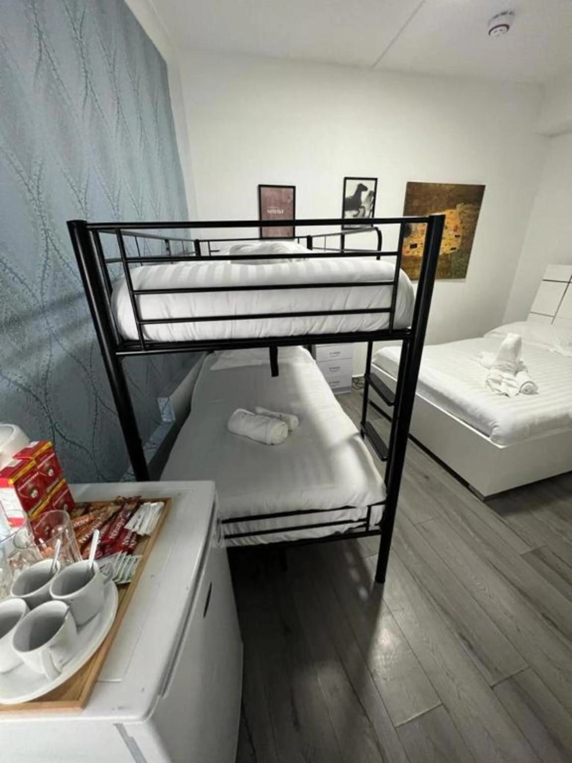 Bedroom, Bed in Diana Hotel Near Wembley Self Serviced Apartments