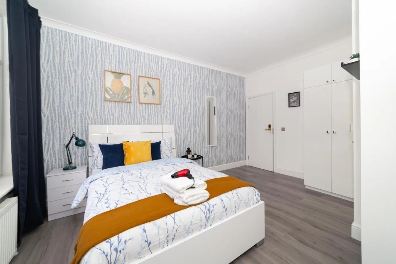 Bedroom, Bed in Diana Hotel Near Wembley Self Serviced Apartments