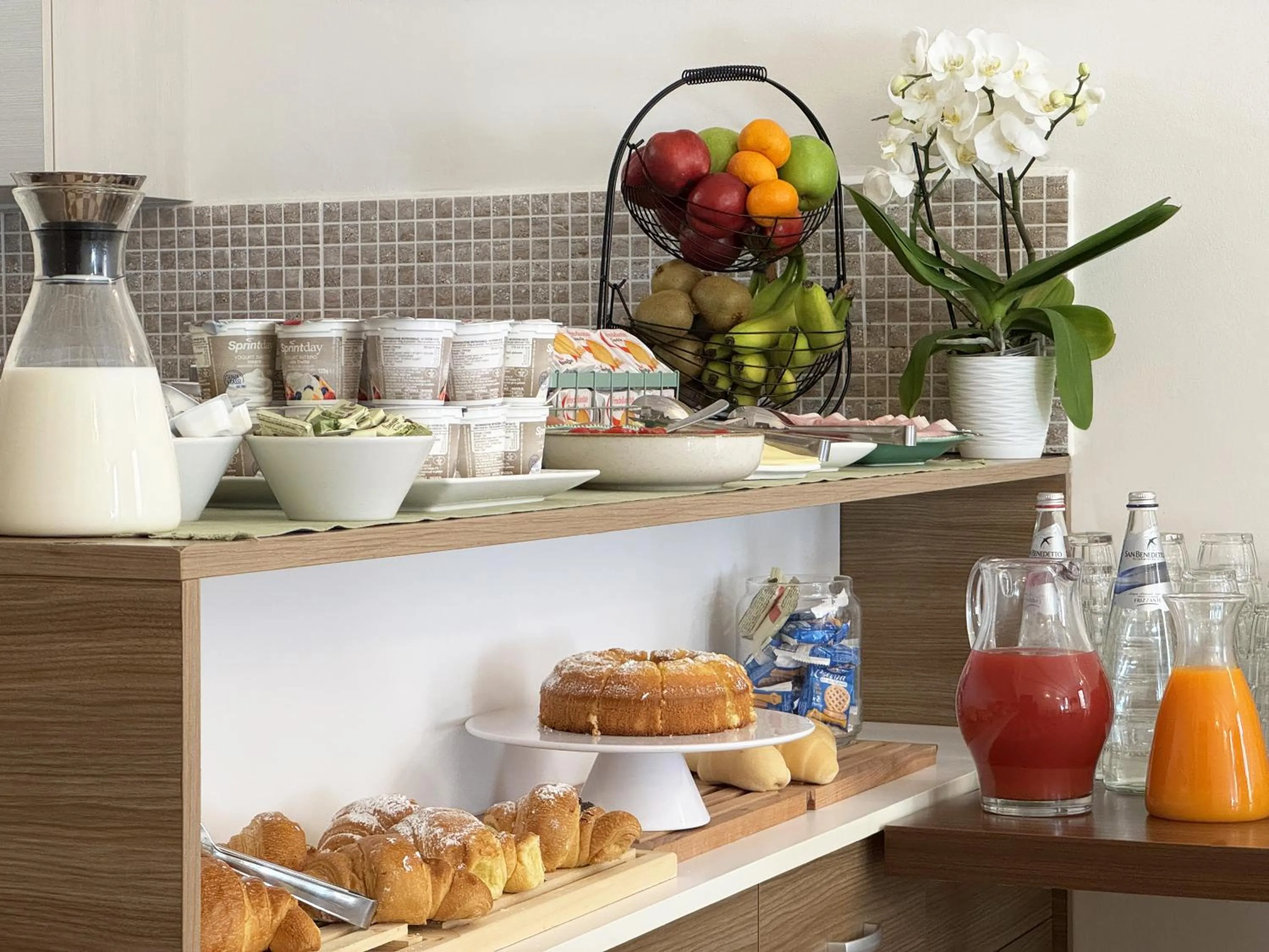 Food and drinks in Hotel Il Moro di Venezia