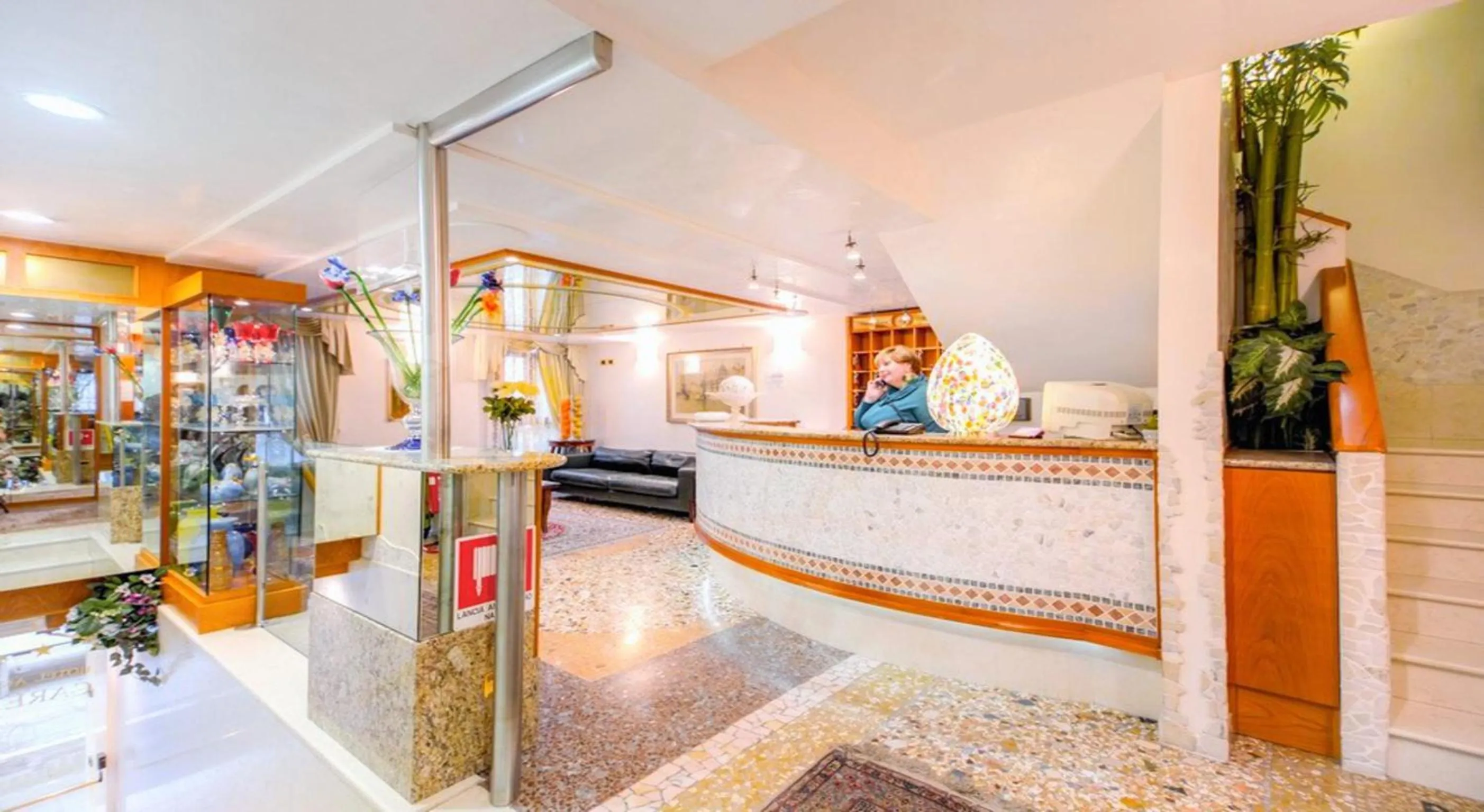 Lobby or reception in Antica Casa Carettoni