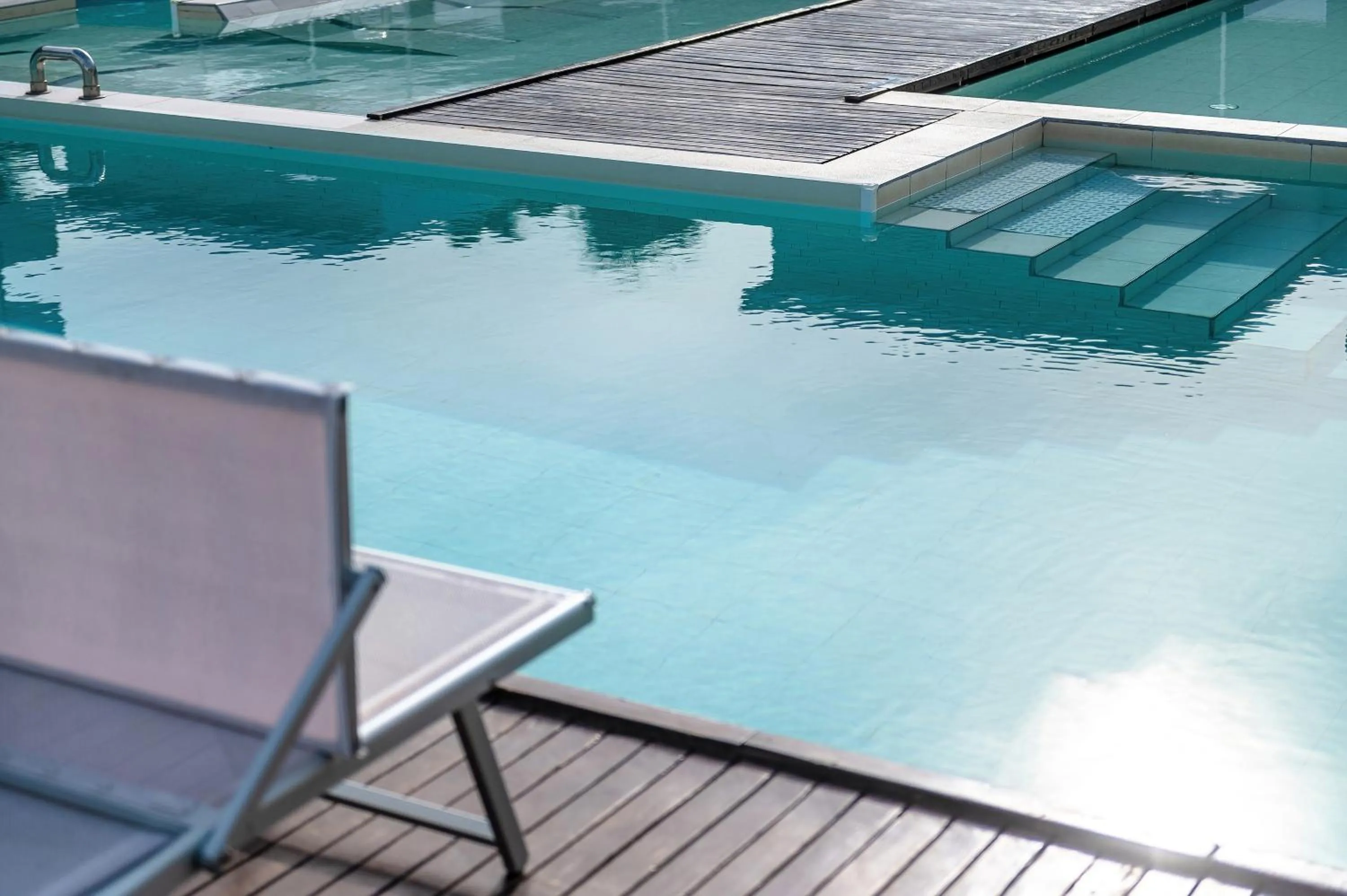 Pool view in Domino Suite Hotel & Residence