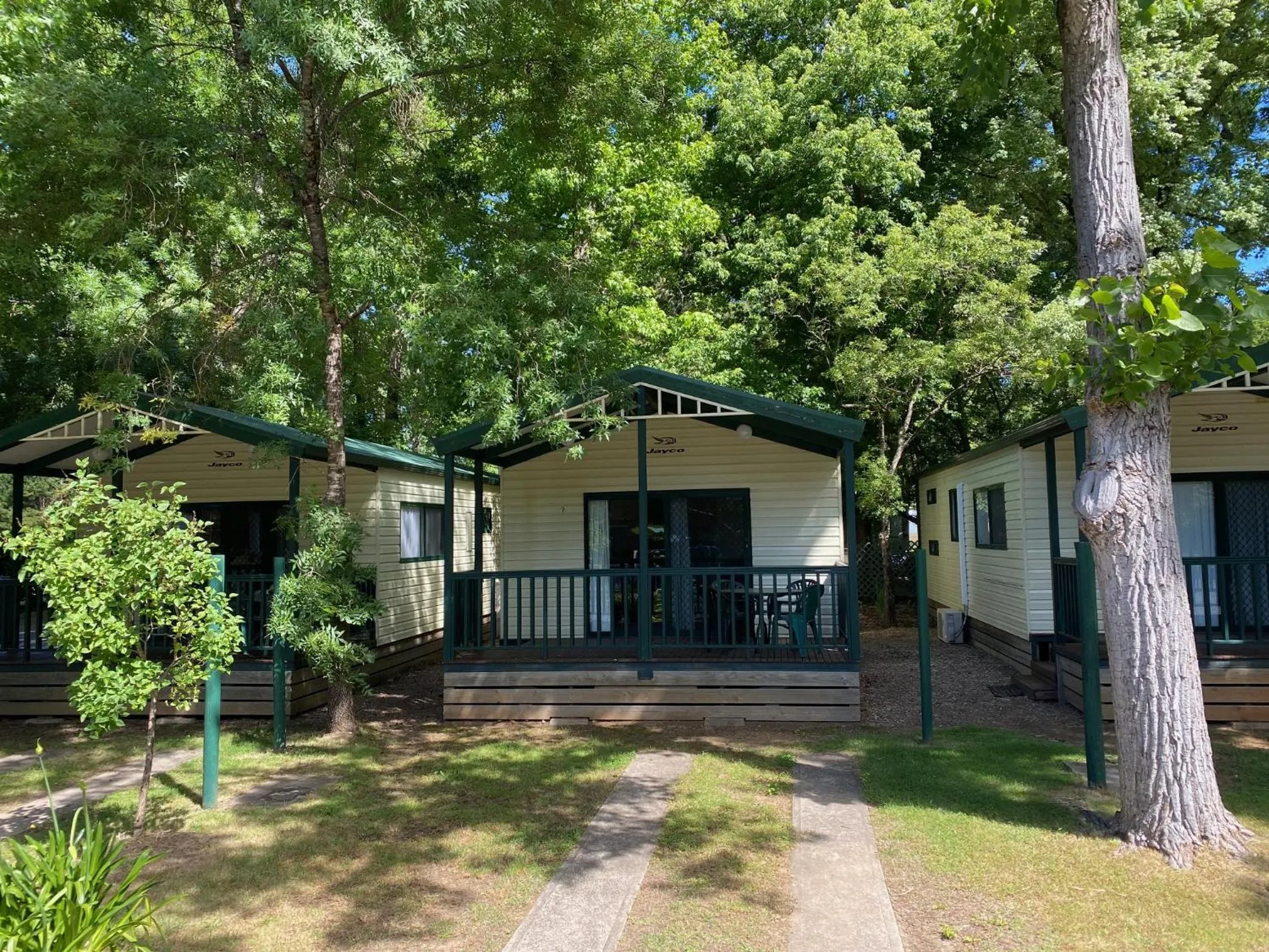 Property building in Bright Accommodation Park