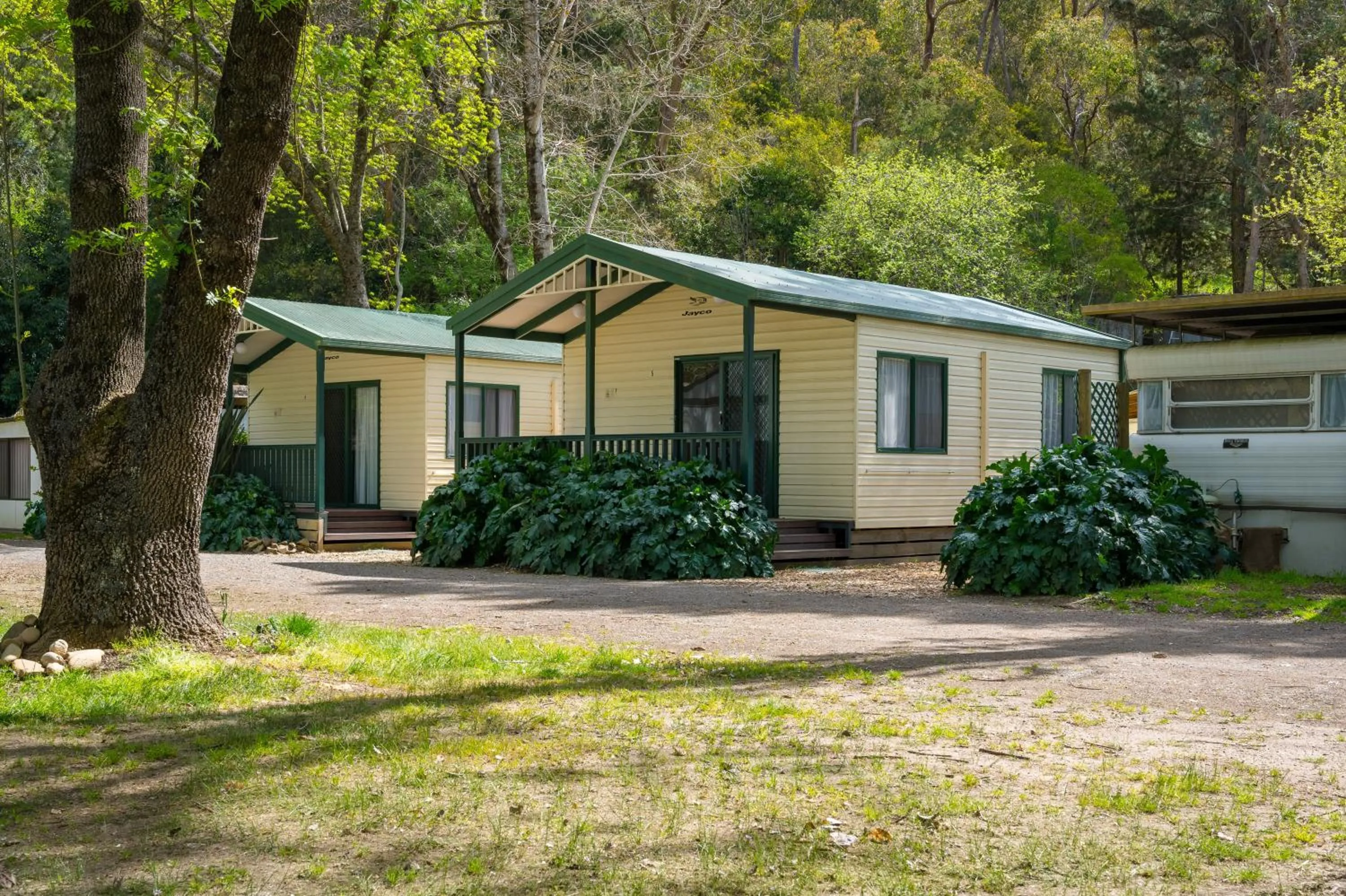 Property building in Bright Accommodation Park