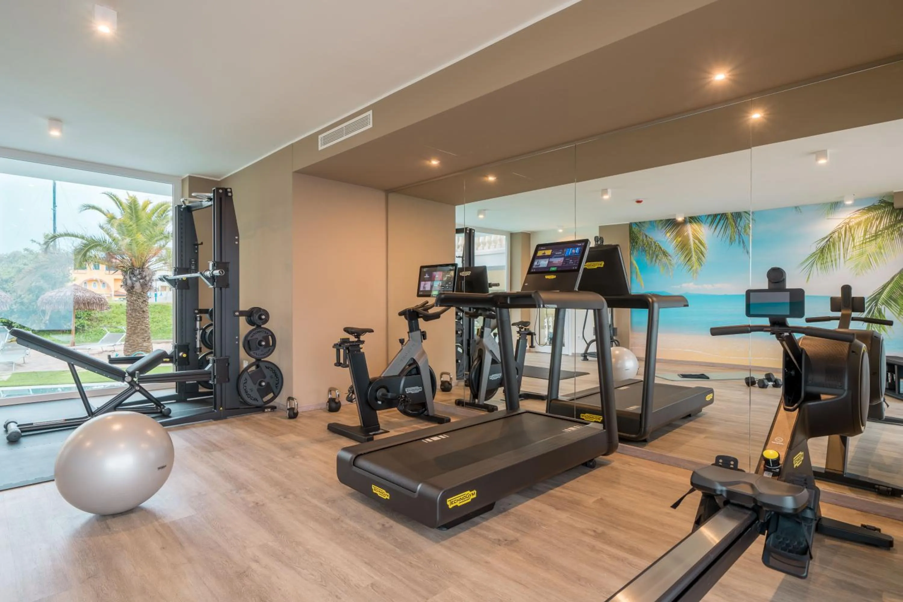 Fitness centre/facilities in AQA Palace