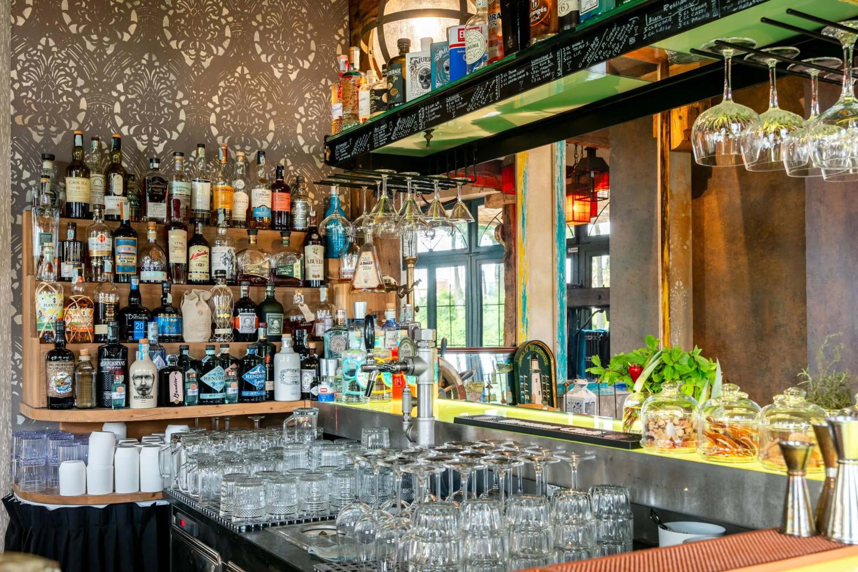 Lounge or bar in AQA Palace