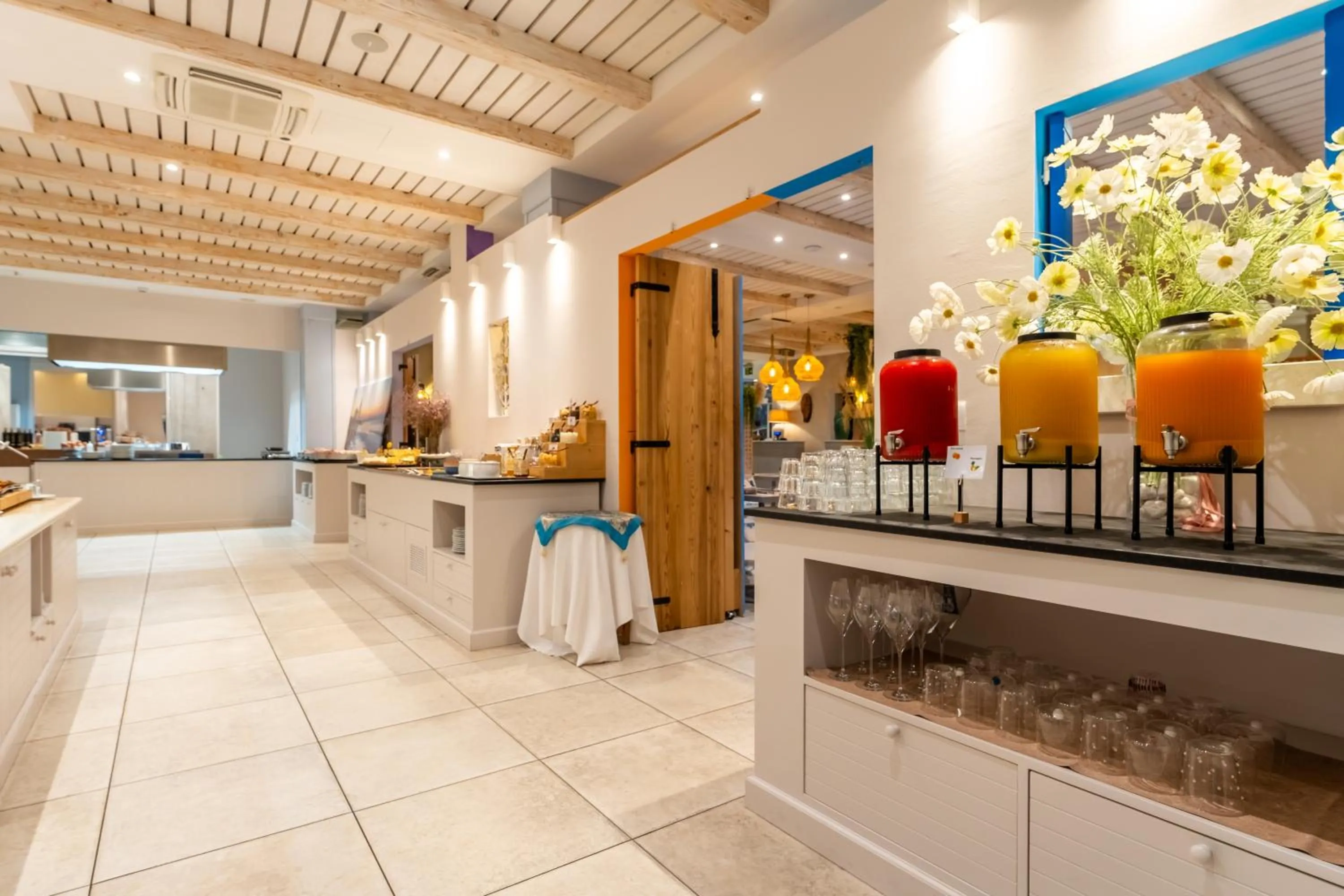 Breakfast in AQA Palace