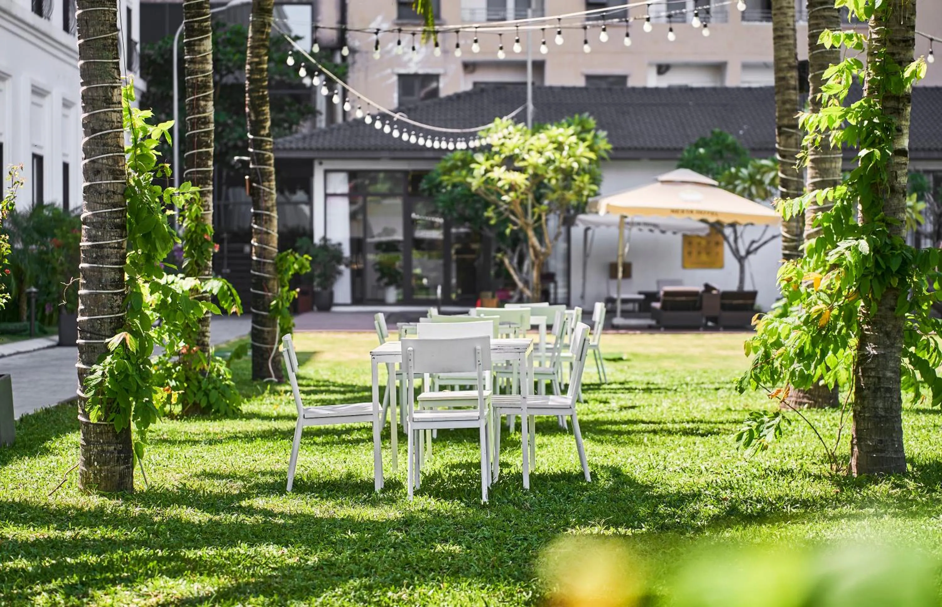Inner courtyard view in Nesta Hotel Da Nang