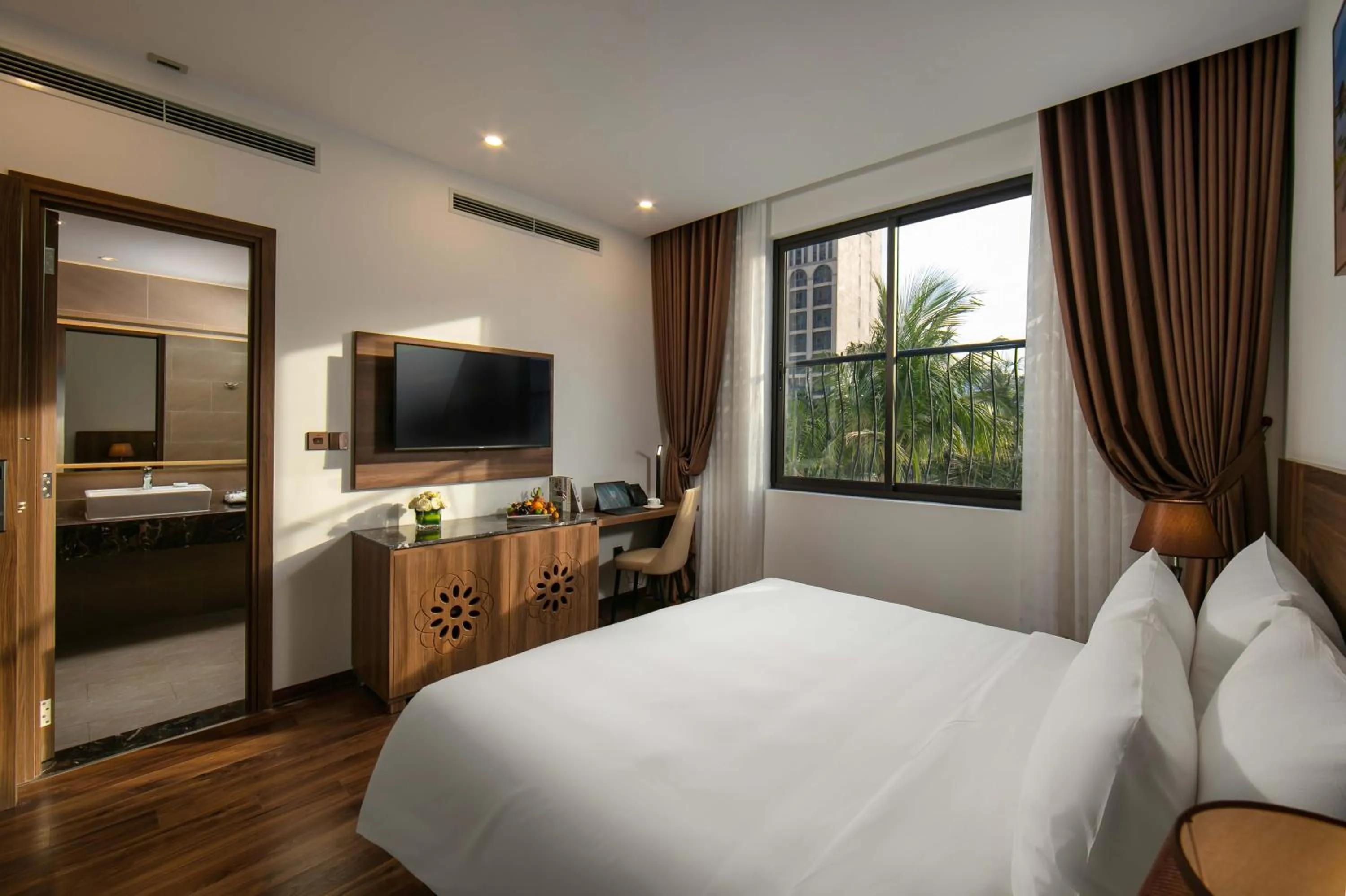 Bed in Nesta Hotel Da Nang