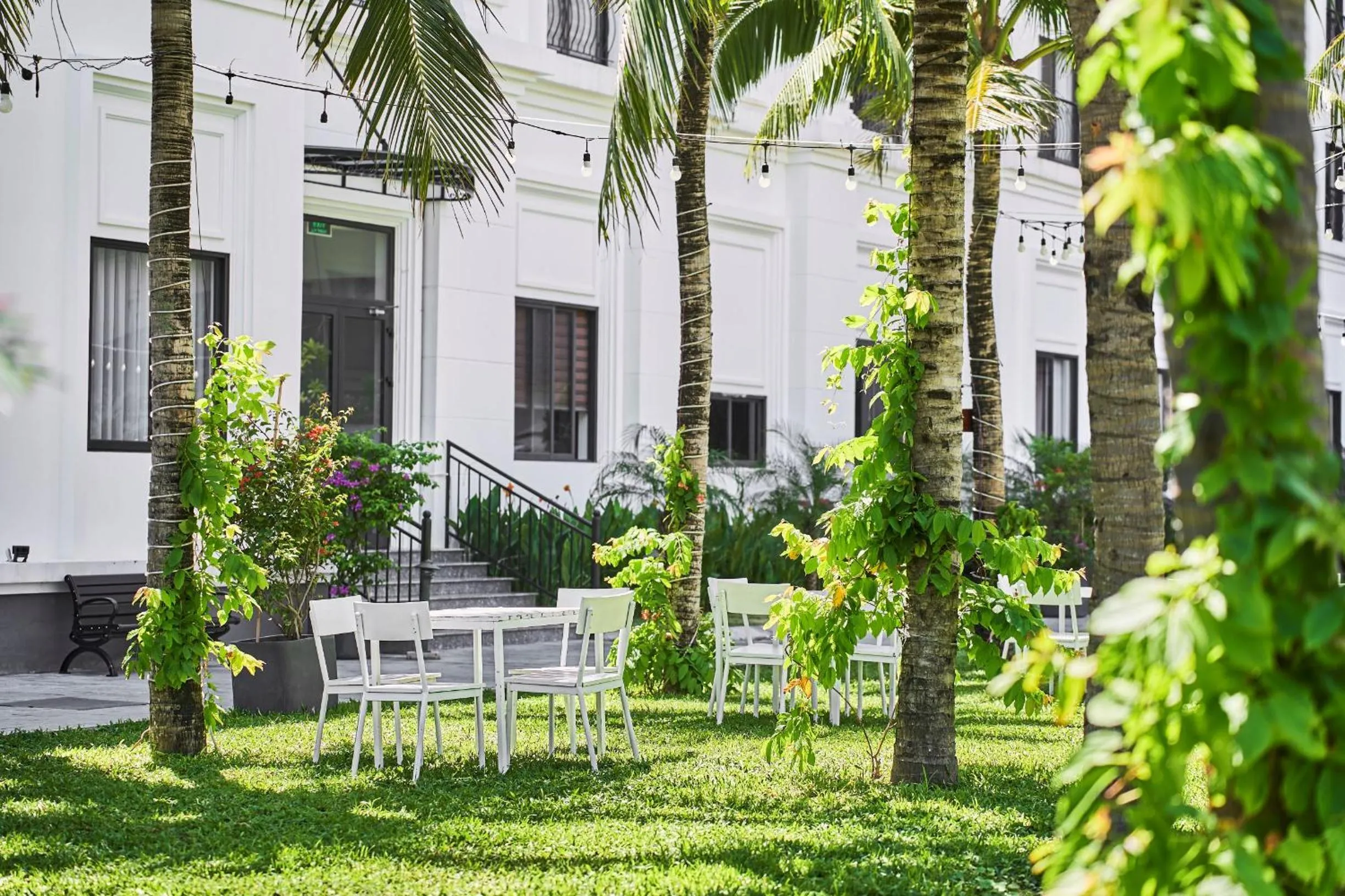 Inner courtyard view in Nesta Hotel Da Nang