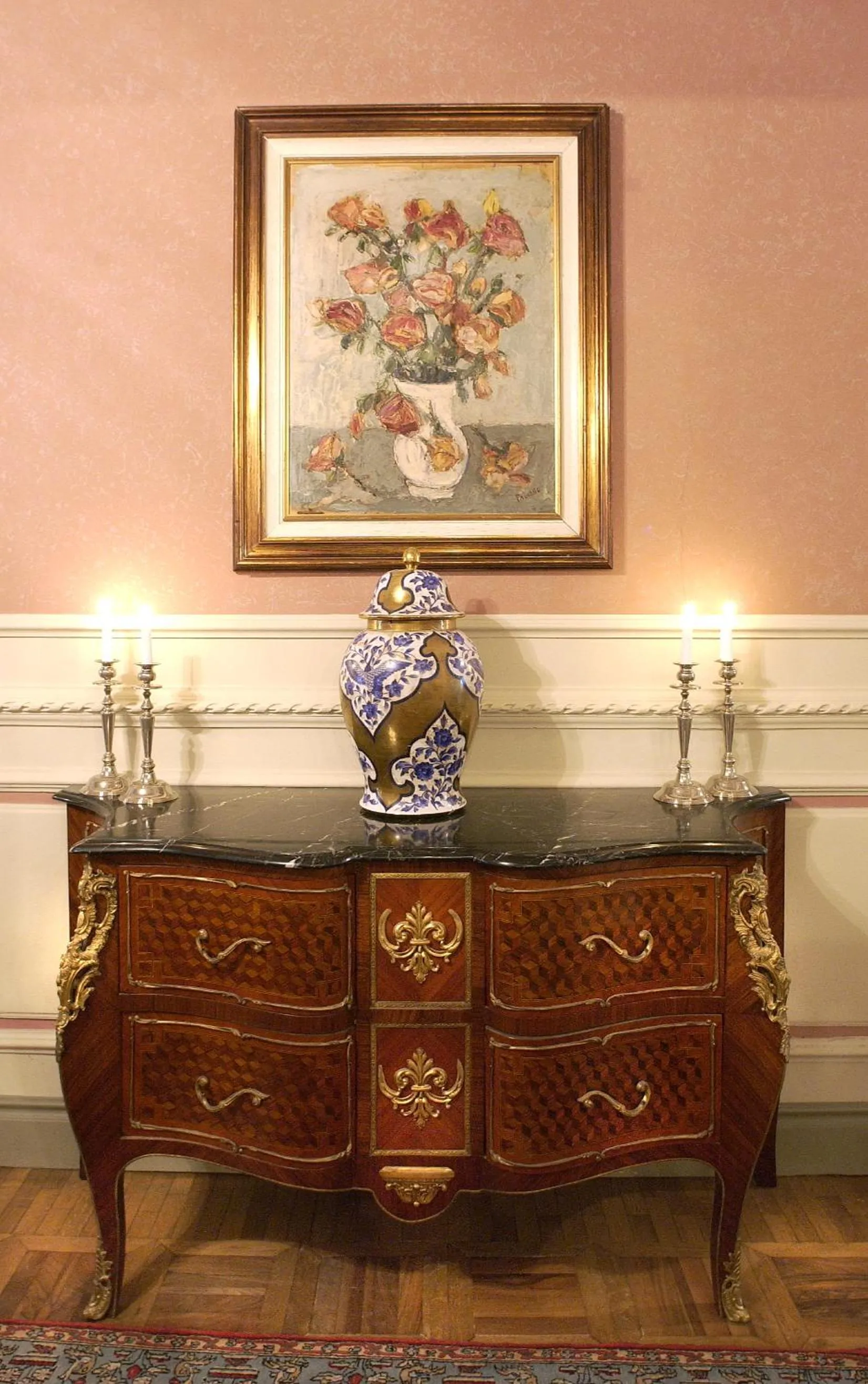 Decorative detail in Grand Hotel Liberty