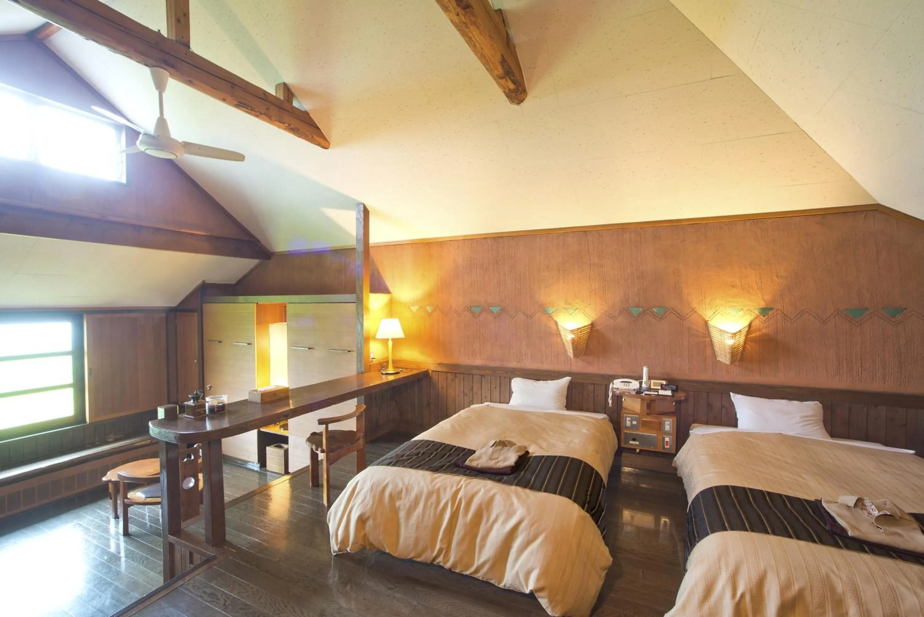 Bed in Resonate Club Kuju