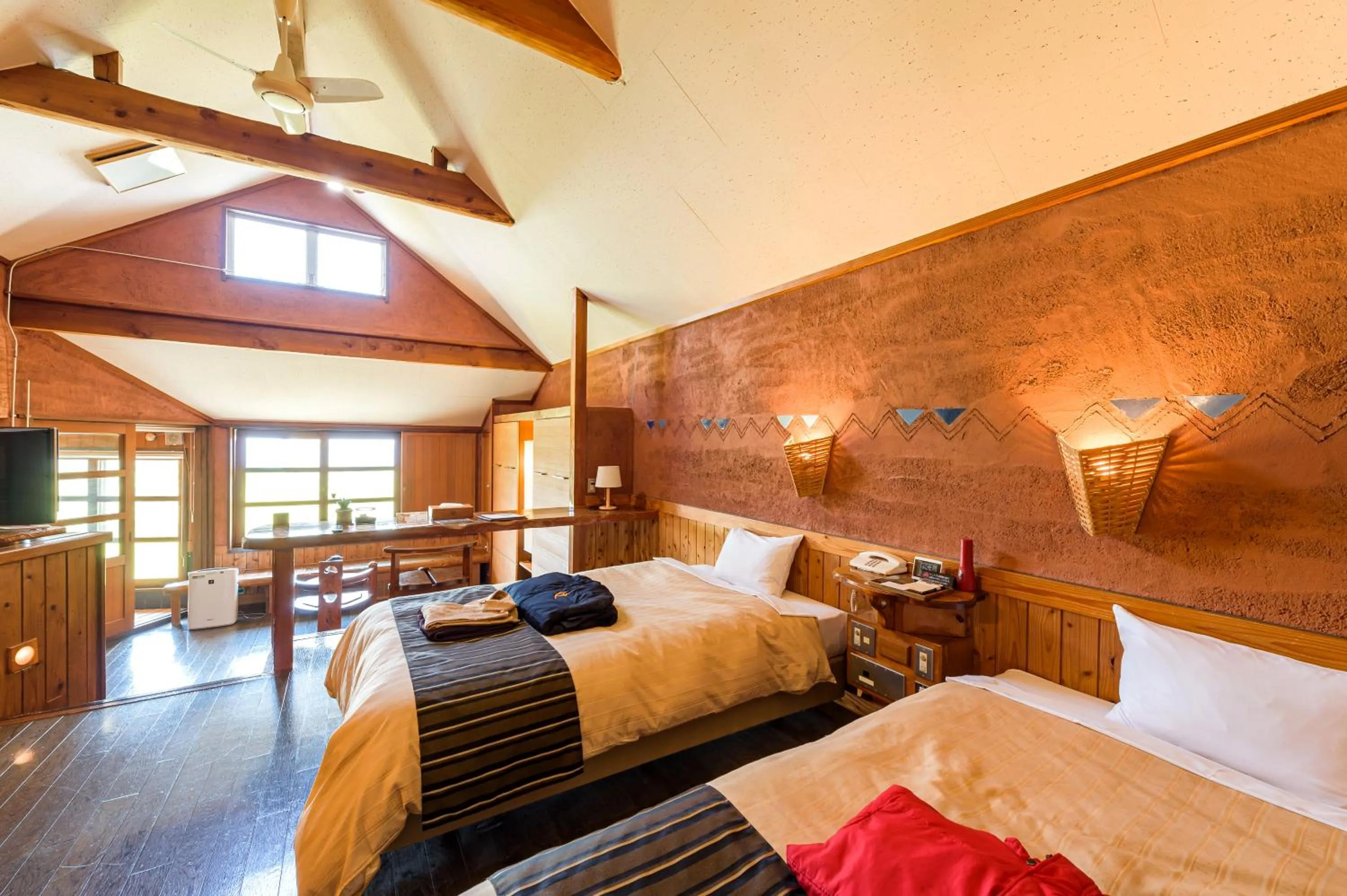 Bed in Resonate Club Kuju